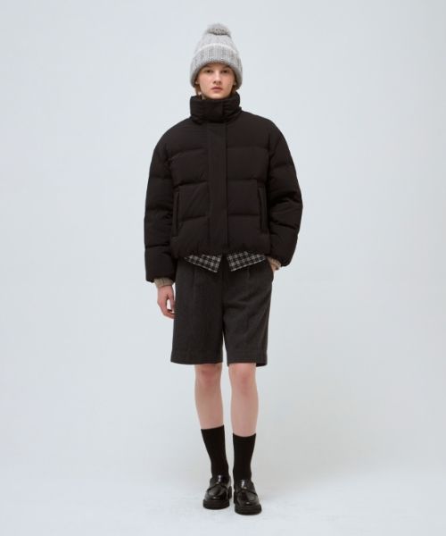 【韓国depound デパウンド】high neck duck down jumper MUSINSA | DEPOUND High Neck Duck Down Jumper [Black]
