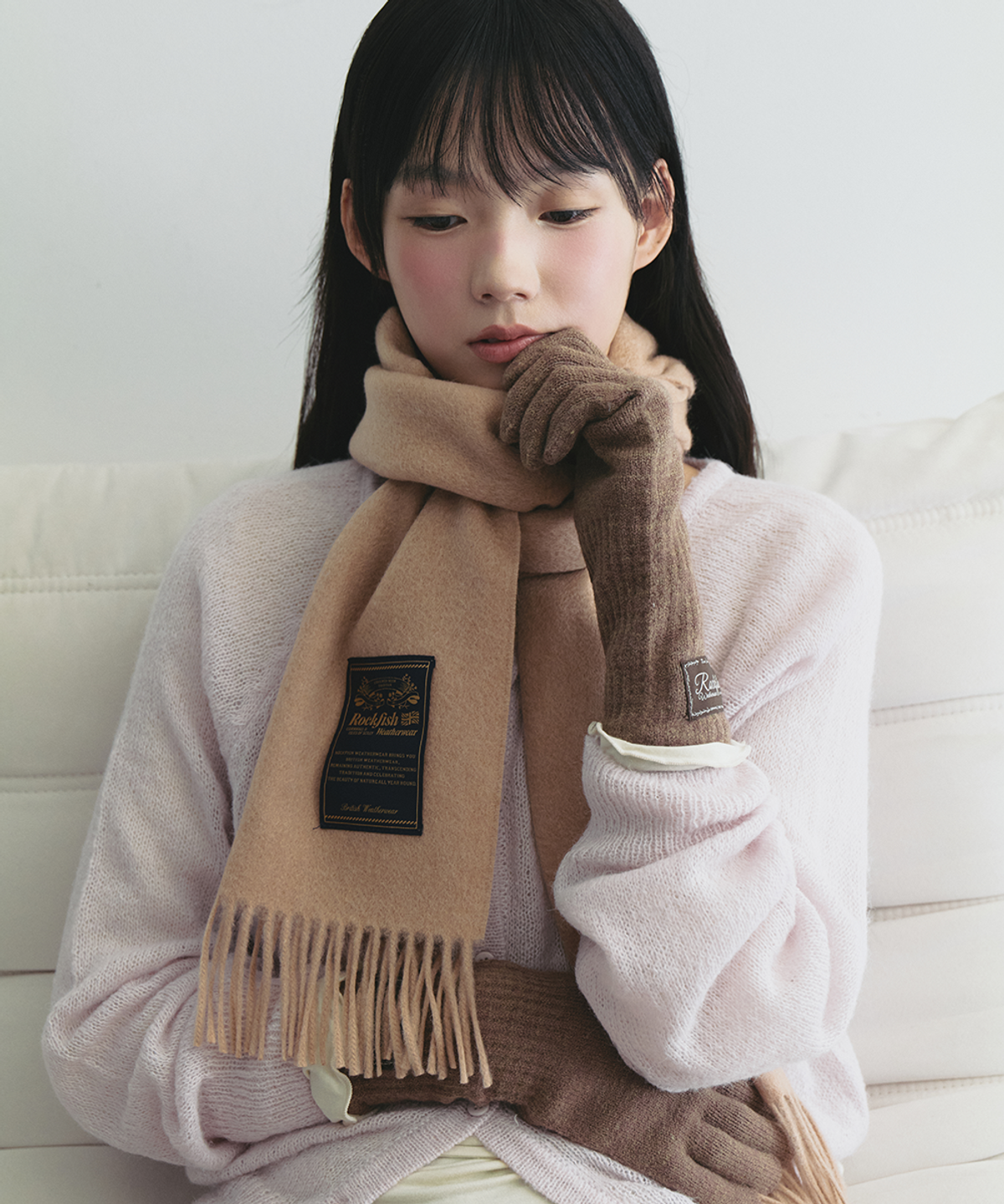 락피쉬웨더웨어(ROCKFISH WEATHERWEAR) FLUFFY LONG GLOVES - 10 colors