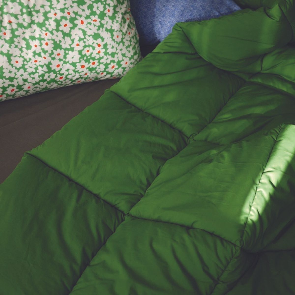 봄봄패브릭스(BOMBOM FABRICS) Soft, washed cotton bedding 60수 차렵이불(comforter) / green