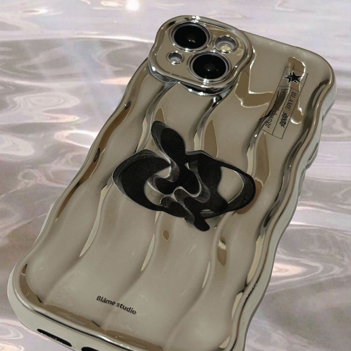 블레임 스튜디오(BLAMESTUDIO) 3D Logo metallic case