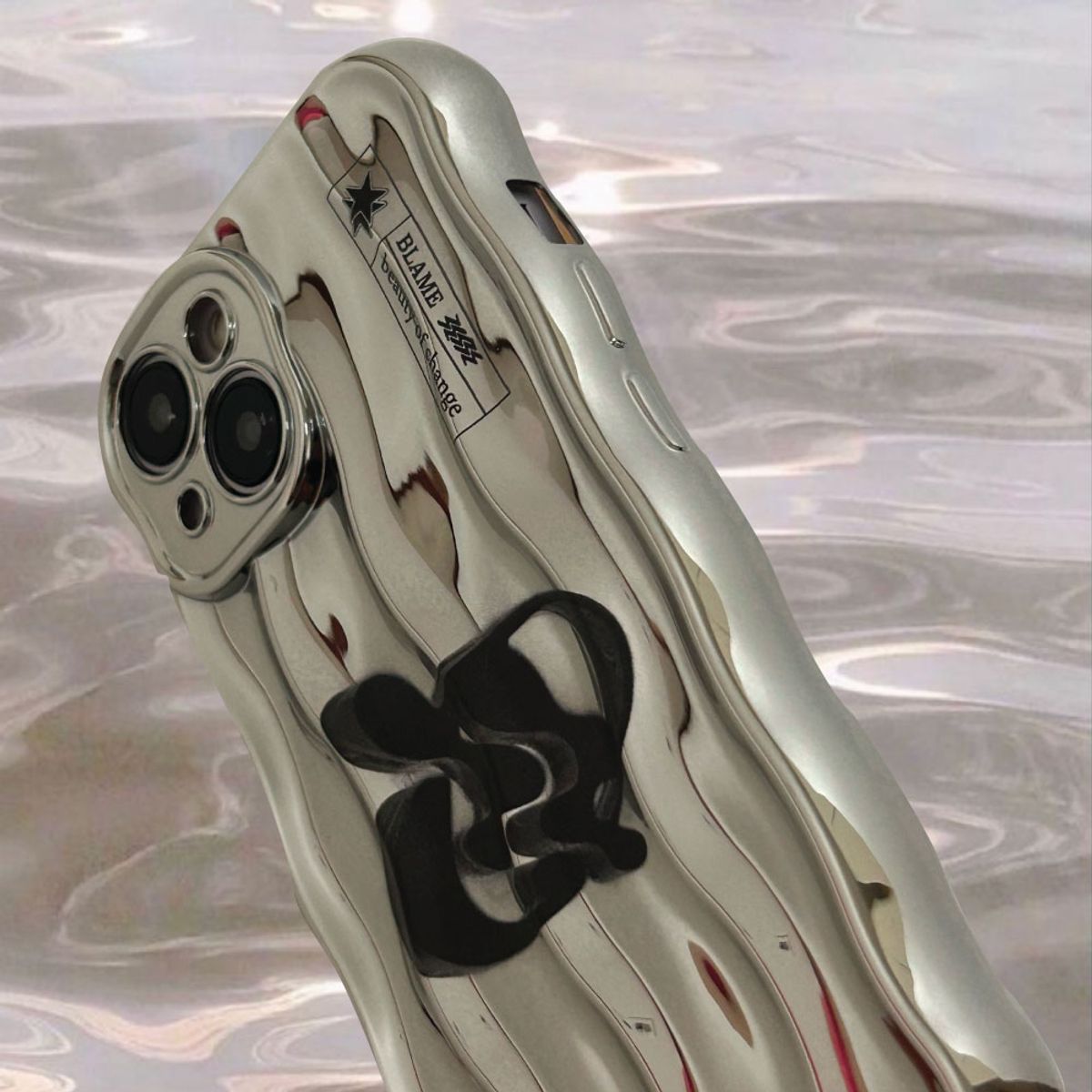 블레임 스튜디오(BLAMESTUDIO) 3D Logo metallic case