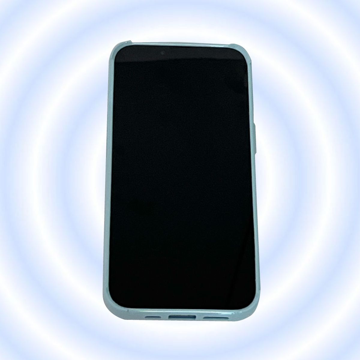 블레임 스튜디오(BLAMESTUDIO) Blame Metallic logo sky blue case