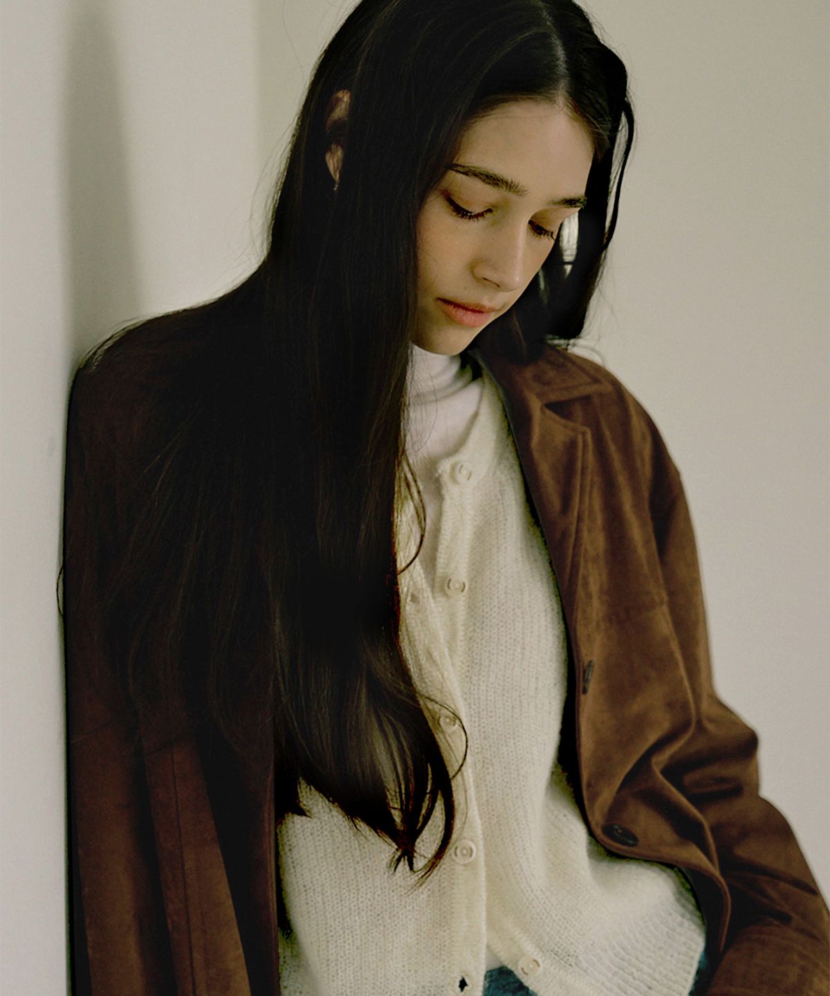 로브로브(LOVLOV) SUEDE SINGLE JACKET