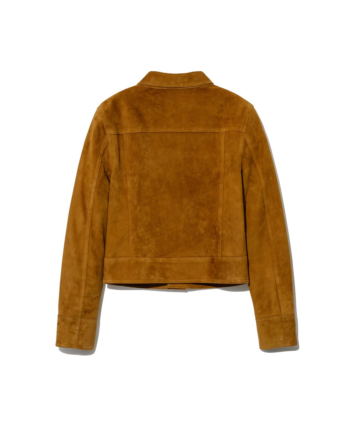 앤드로스(ANDROS) Goat Suede Trucker (Tinsel Brown)