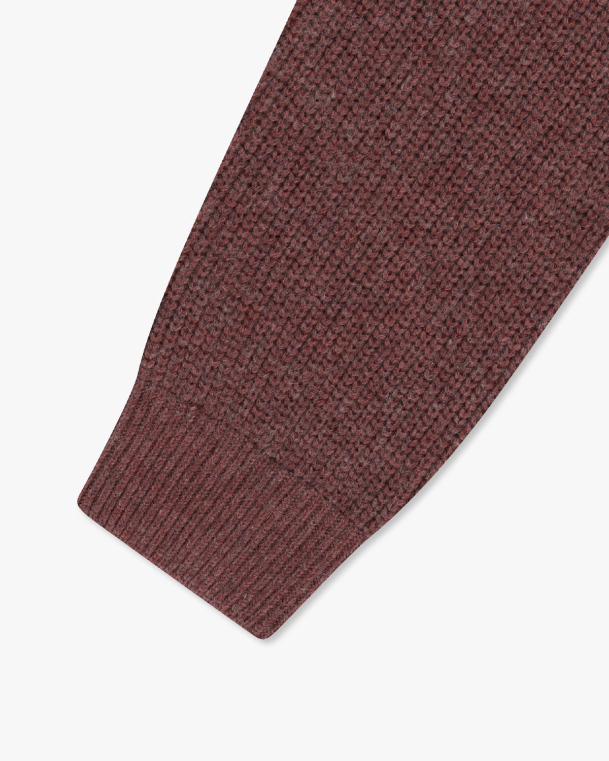아스트레이(ASTLAY) HATCHI Rugby Knit (Lt.Wine.Mel)