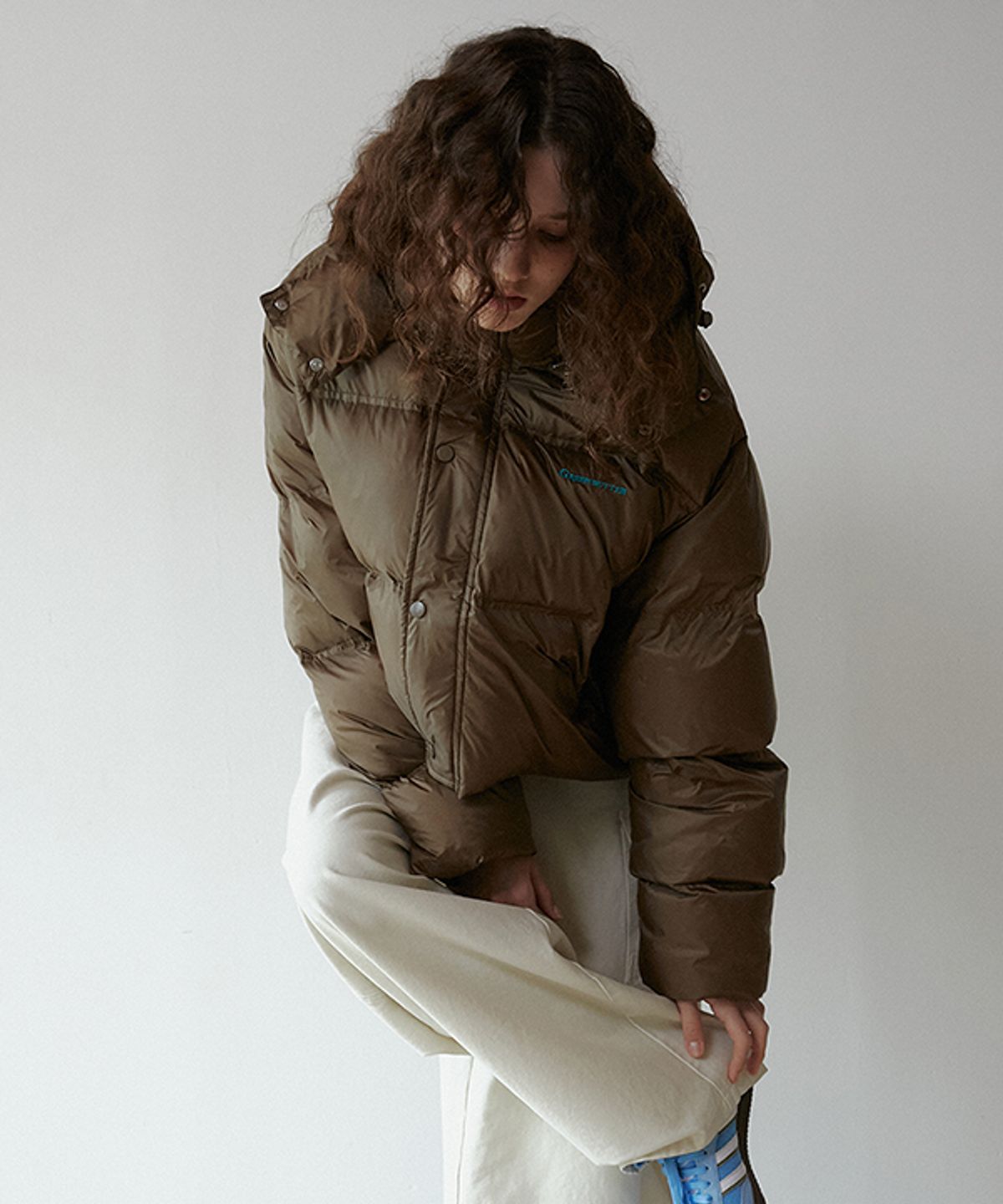 그린버터(GREENBUTTER) Duck Down Puffer Jacket (Brown)