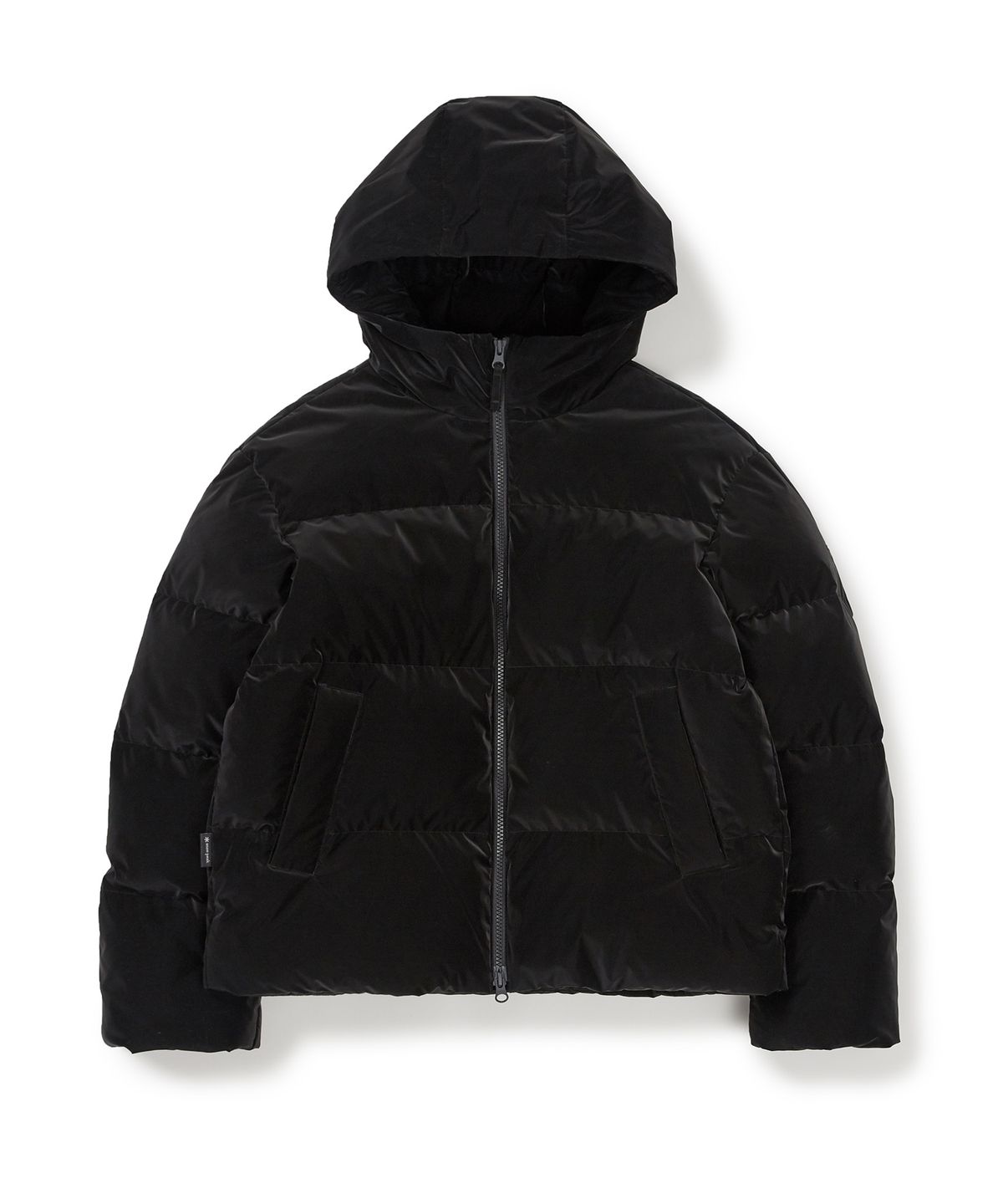 스노우피크 어패럴(SNOWPEAK APPAREL) 실키 여성 후드 미들 다운 자켓 (S24WWTDJ27) Black