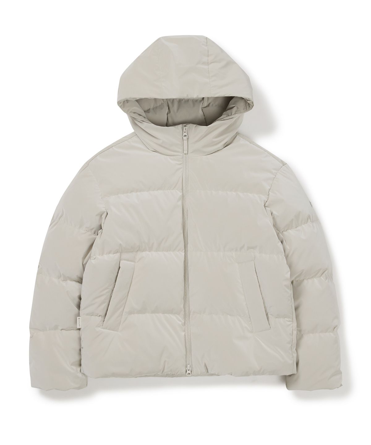 스노우피크 어패럴(SNOWPEAK APPAREL) 실키 여성 후드 미들 다운 자켓 (S24WWTDJ27) Light Beige