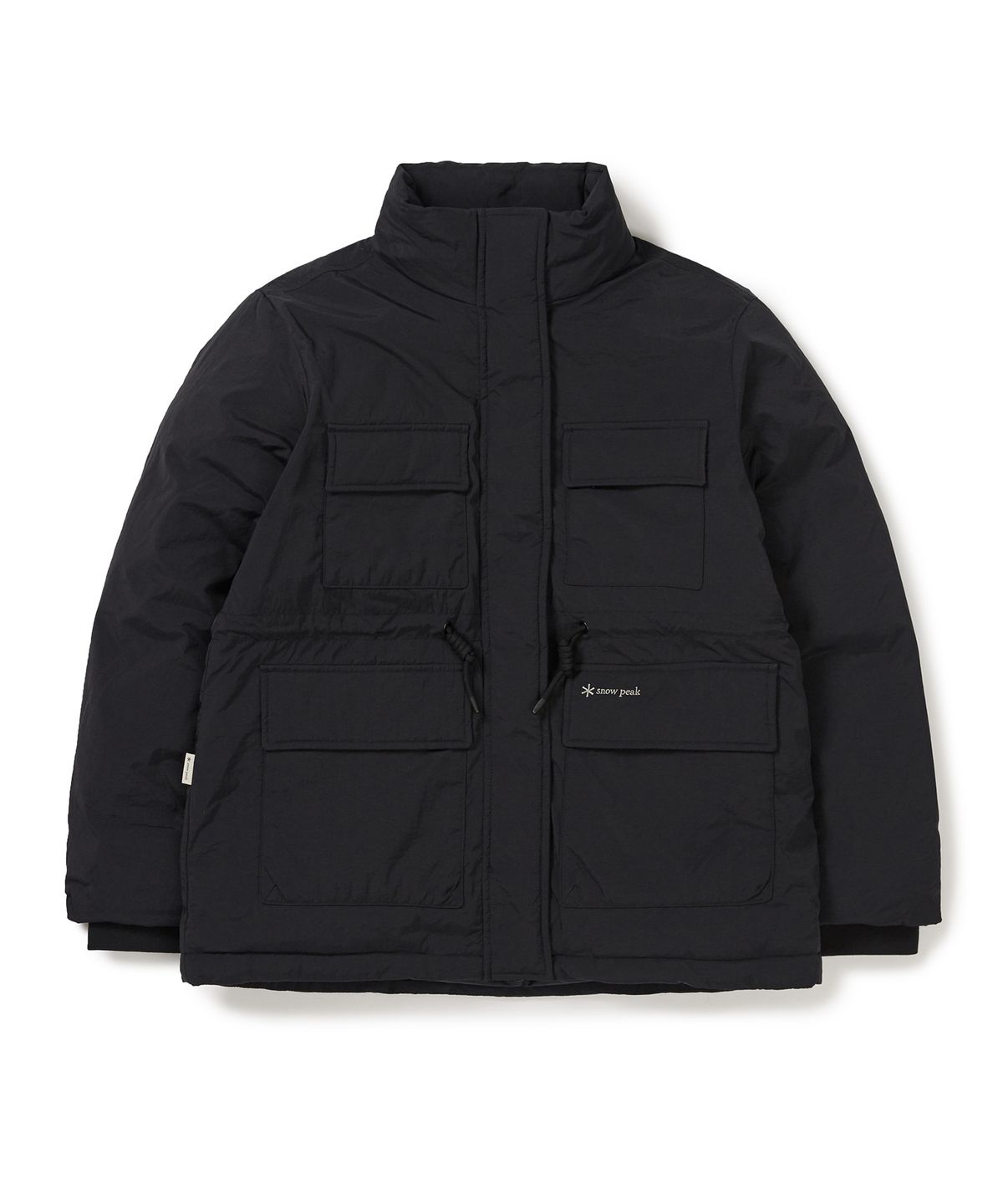스노우피크 어패럴(SNOWPEAK APPAREL) 여성 스탠드넥 중기장 다운 자켓 (S24WWGDJ69) Black