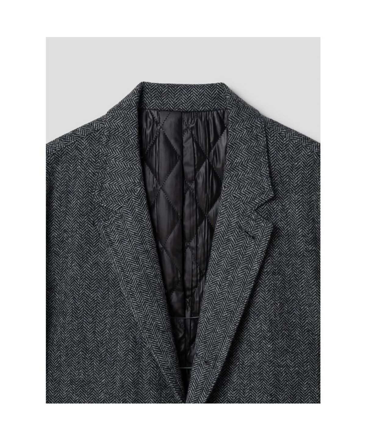 시프트지(SHIFT.G) Wool Editor Padded Jacket  Grey