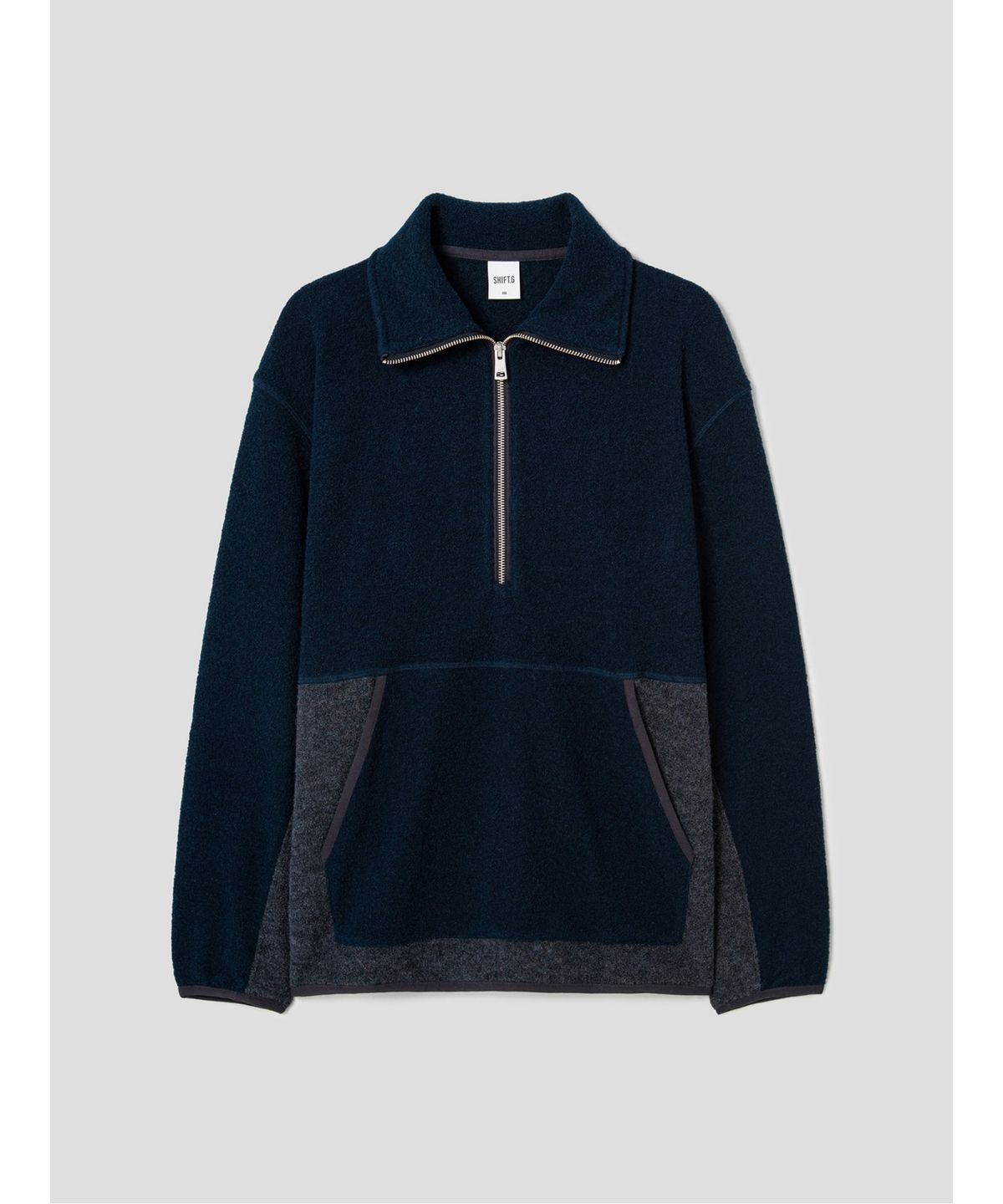 시프트지(SHIFT.G) Color Block Half Zipup  Royal Blue