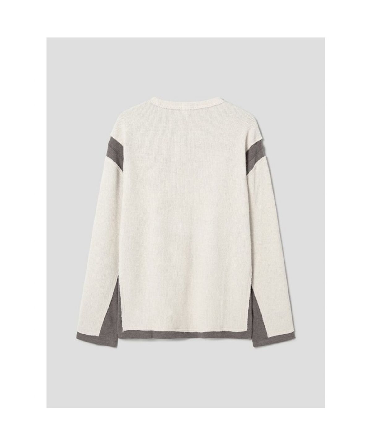 시프트지(SHIFT.G) Jergey Knit Patch Round  Ivory