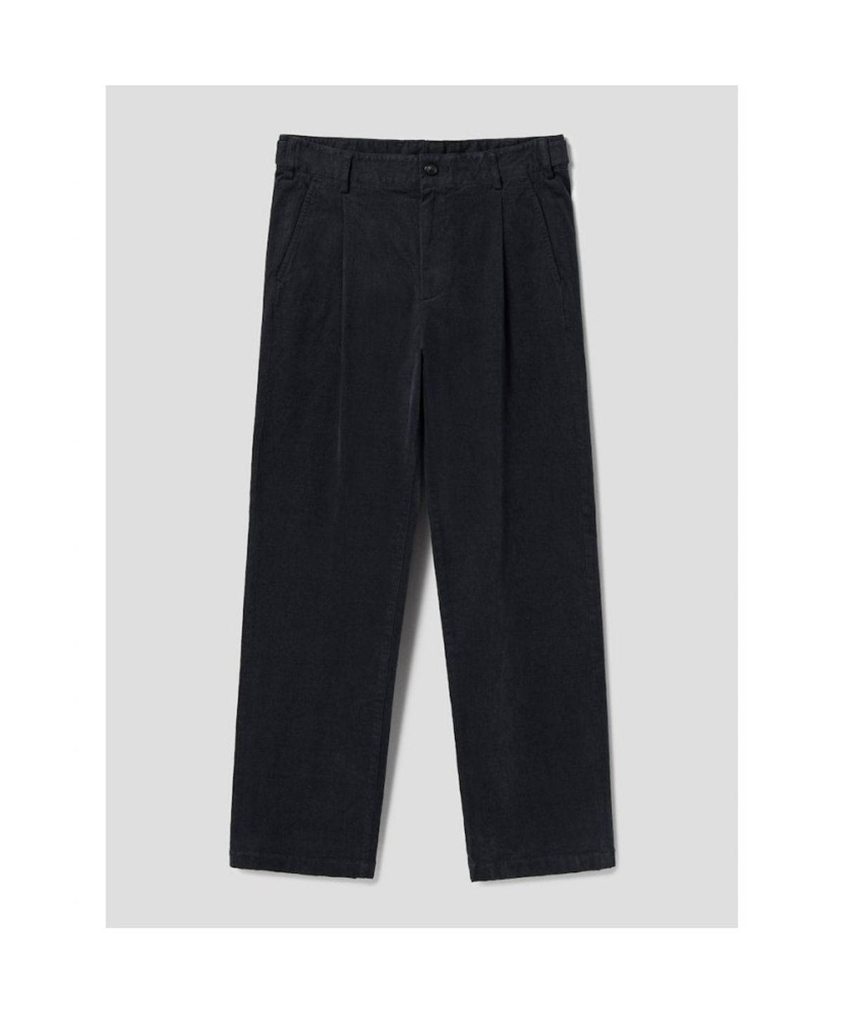 시프트지(SHIFT.G) Semi Wide Brushed Cotton Pants  Ash