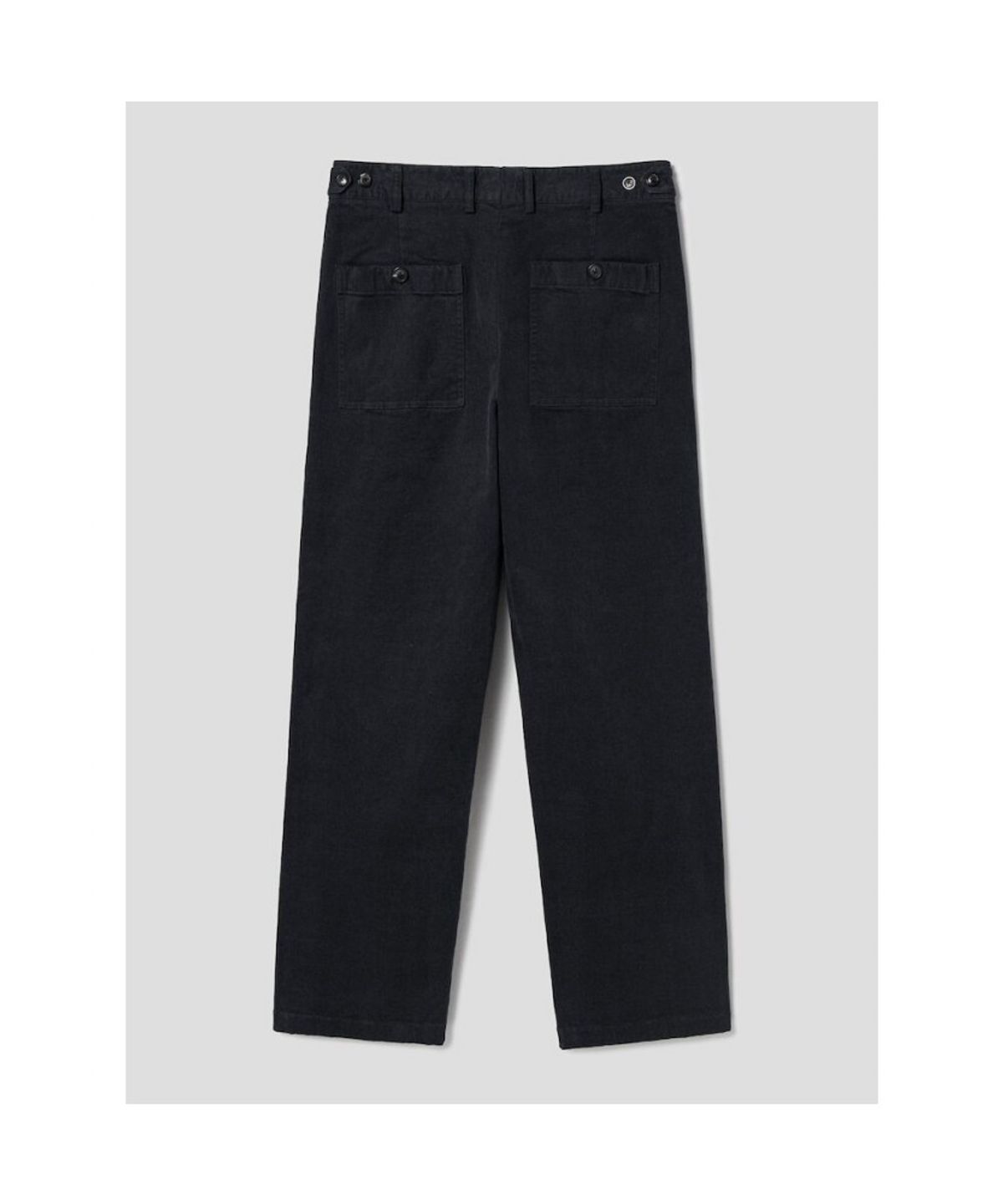 시프트지(SHIFT.G) Semi Wide Brushed Cotton Pants  Ash