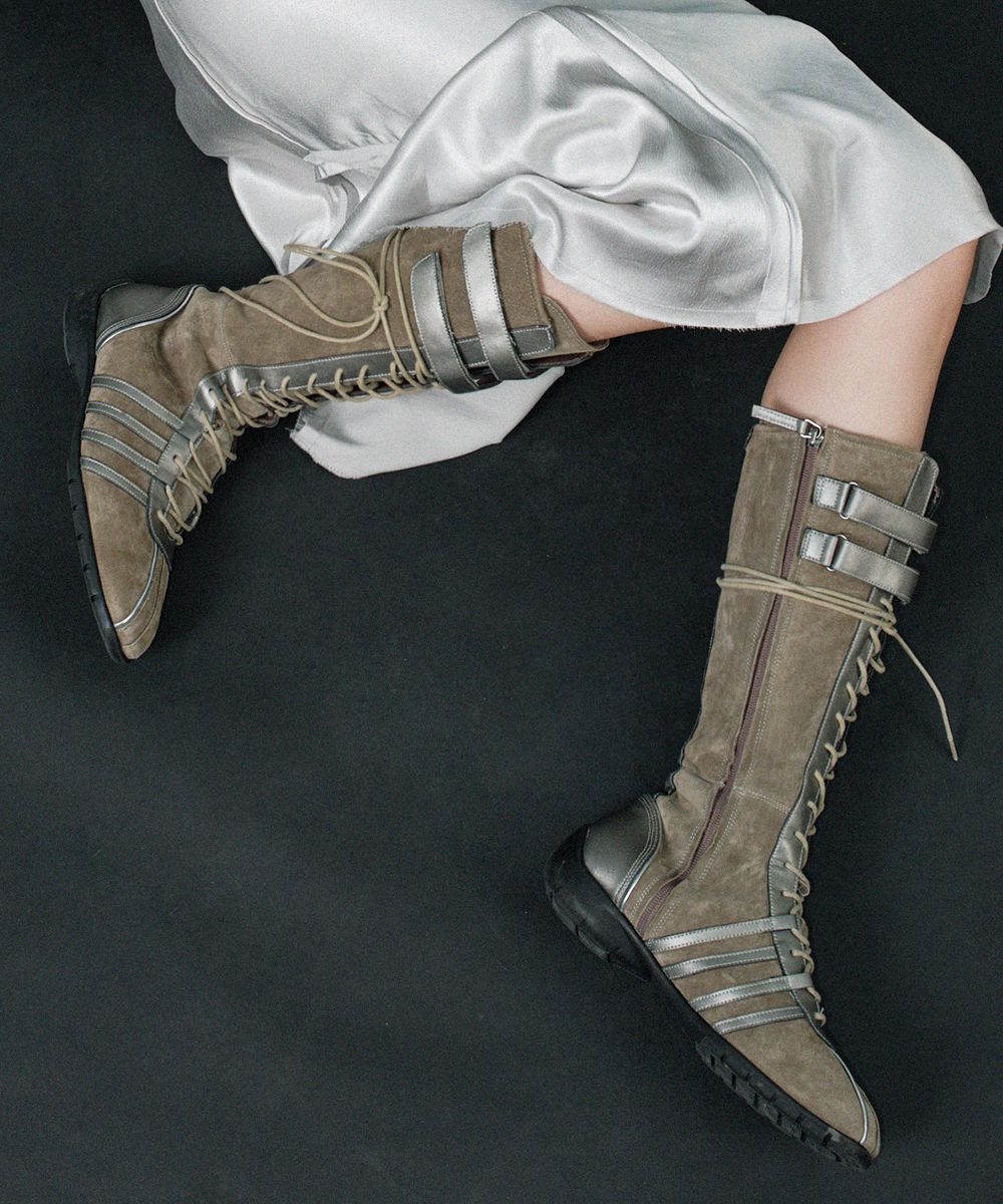 ★早期完売★ROCKFISH WEATHERWEAR★BLISS VELCRO LONG BOOTS★ MUSINSA公式 | ROCKFISH WEATHERWEAR BLISS VELCRO LONG BOOTS