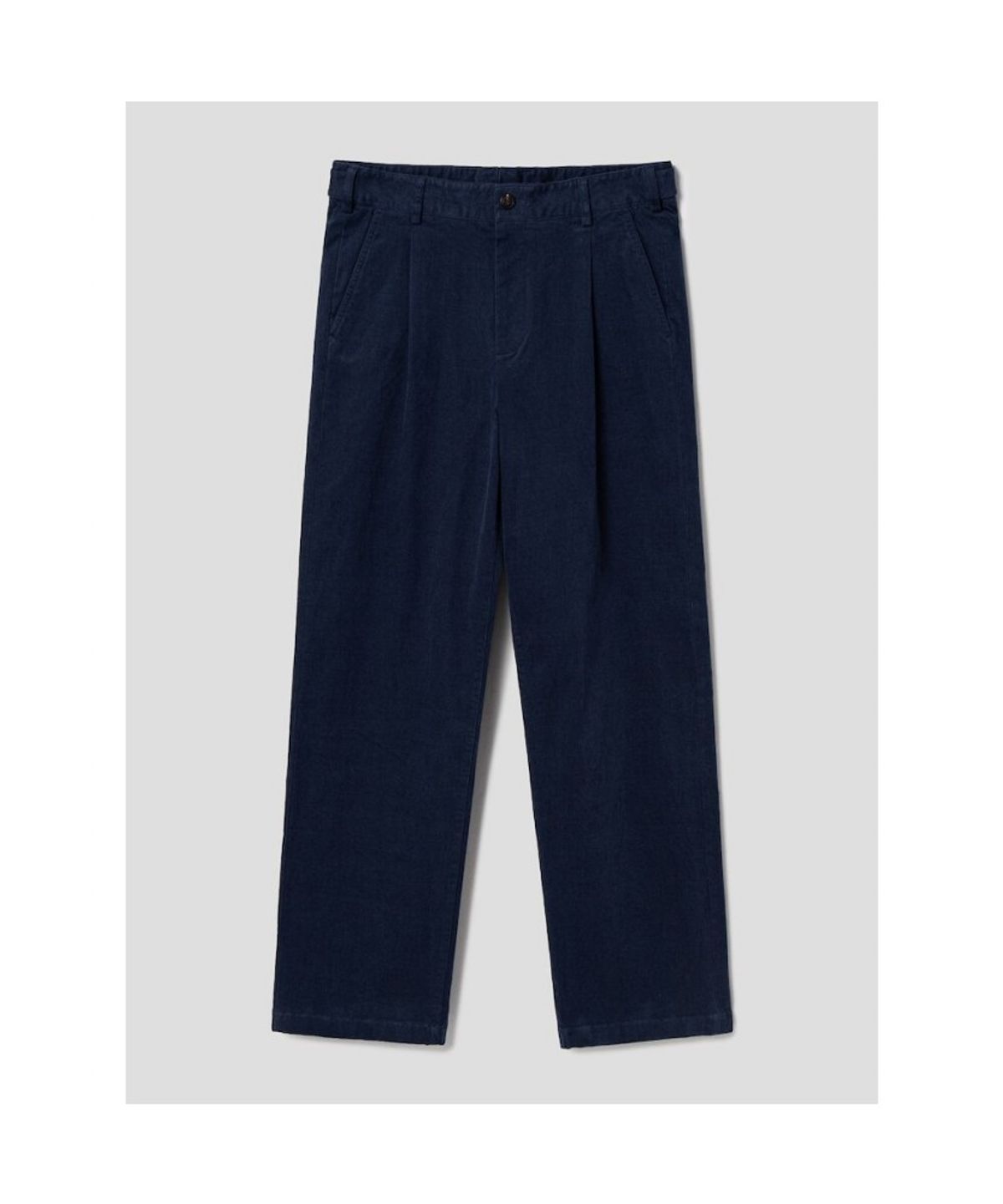 시프트지(SHIFT.G) Semi Wide Brushed Cotton Pants  Navy