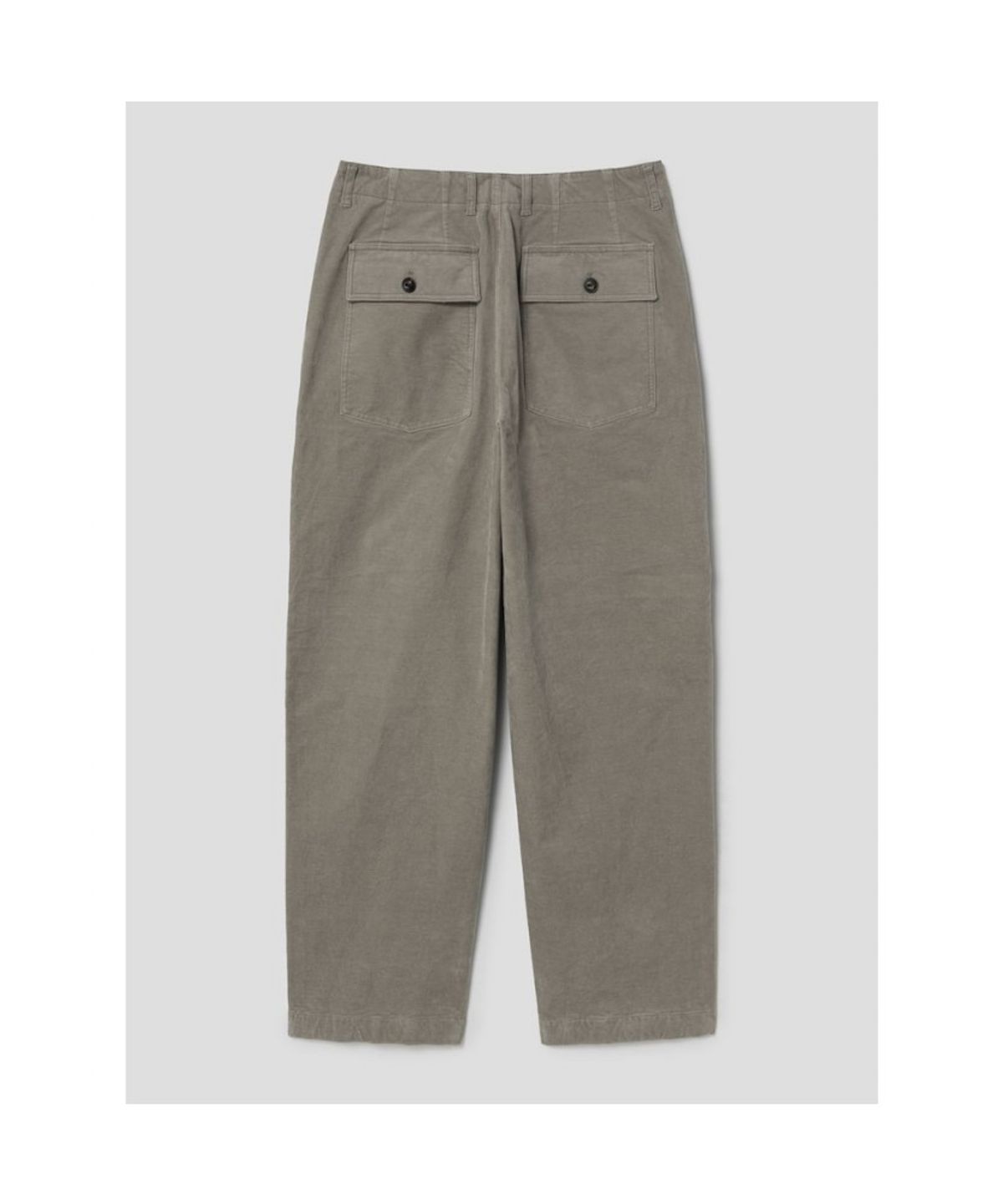 시프트지(SHIFT.G) Semi Wide Big Twill Fatigue Pants  Khaki