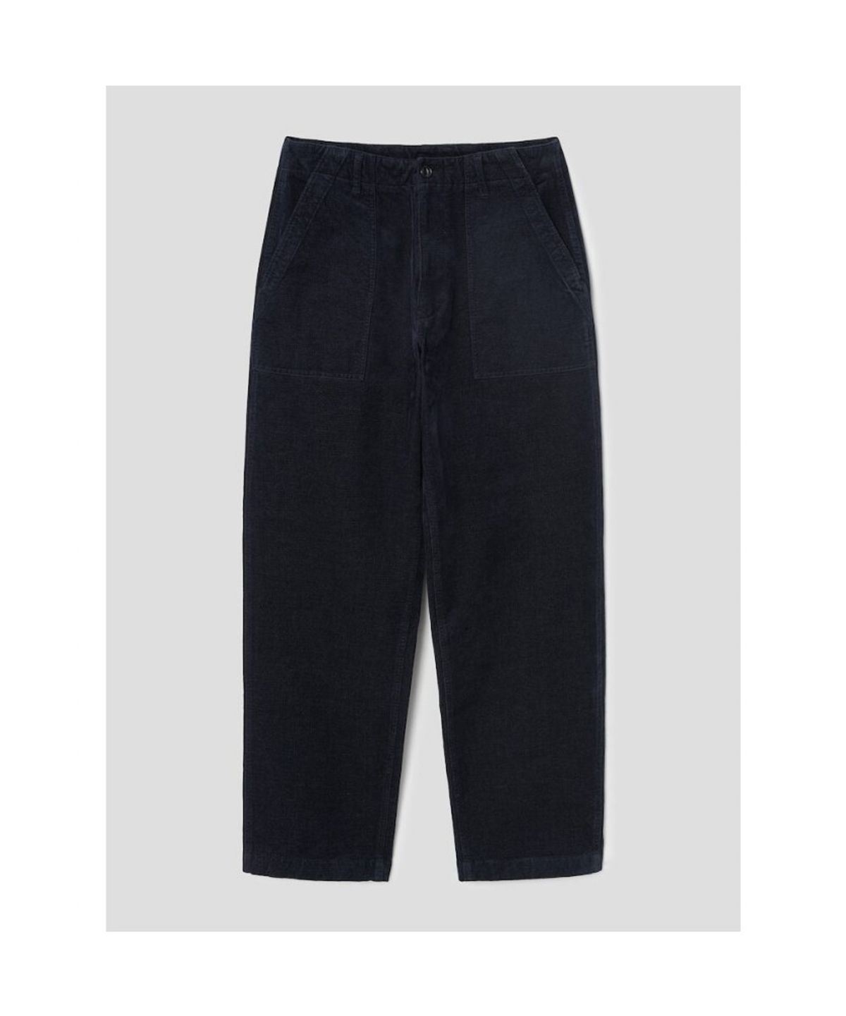 시프트지(SHIFT.G) Semi Wide Big Twill Fatigue Pants  Navy