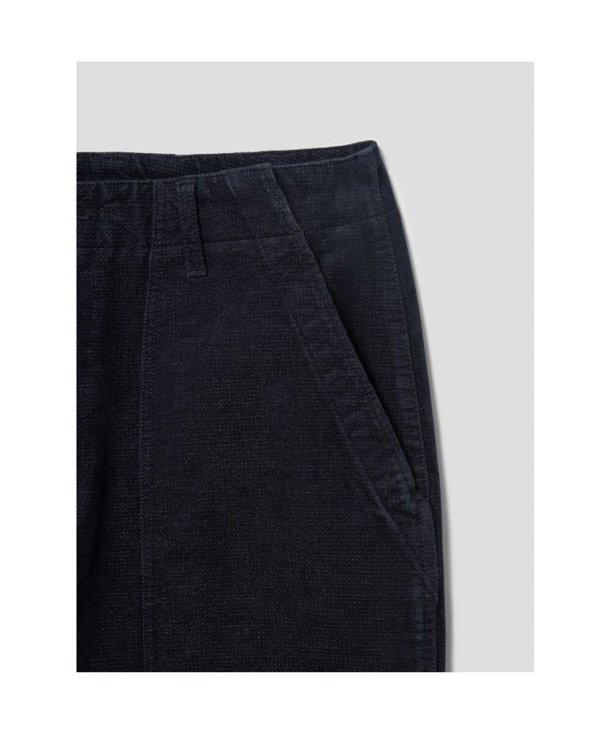 시프트지(SHIFT.G) Semi Wide Big Twill Fatigue Pants  Navy