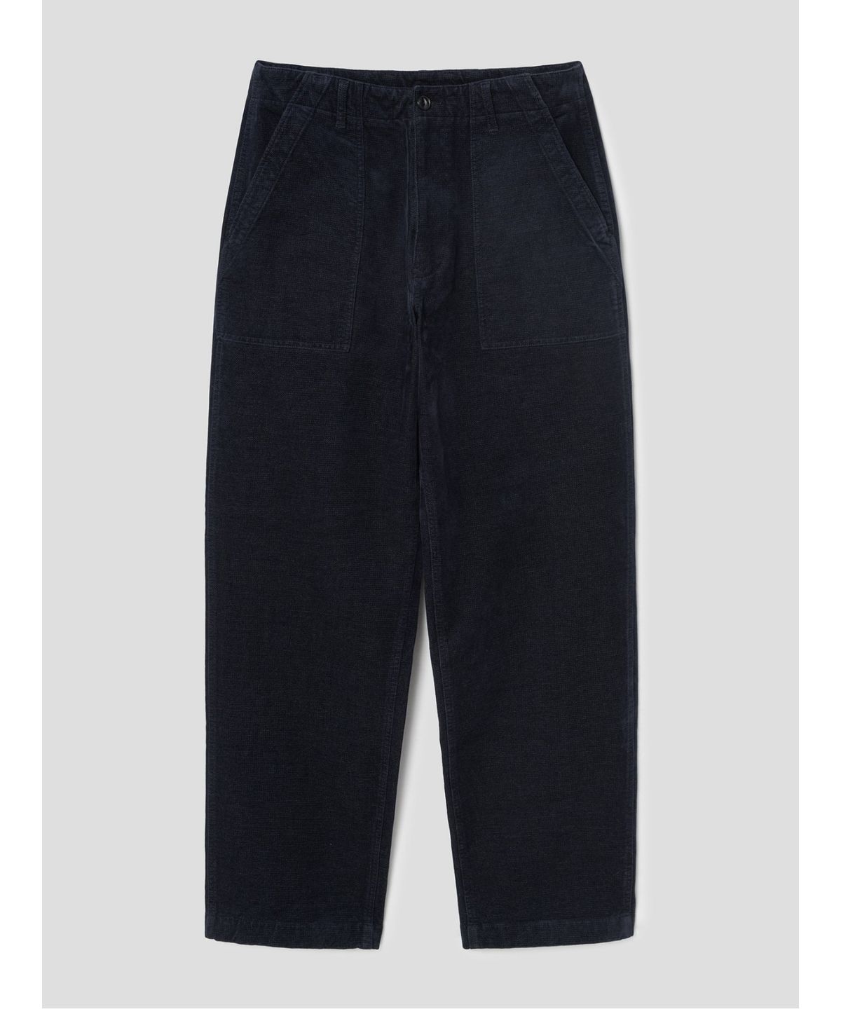 시프트지(SHIFT.G) Semi Wide Big Twill Fatigue Pants  Navy