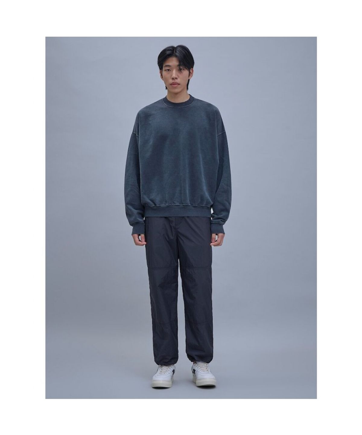 시프트지(SHIFT.G) Drifter Wide Nylon Pants (SetUp)  Black