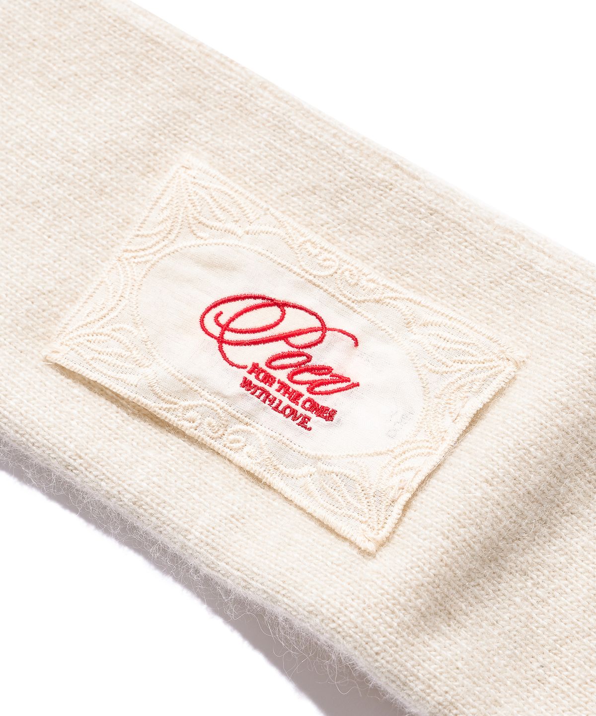 포에브(POEV) Two-way Knitted Hair Band - Cream