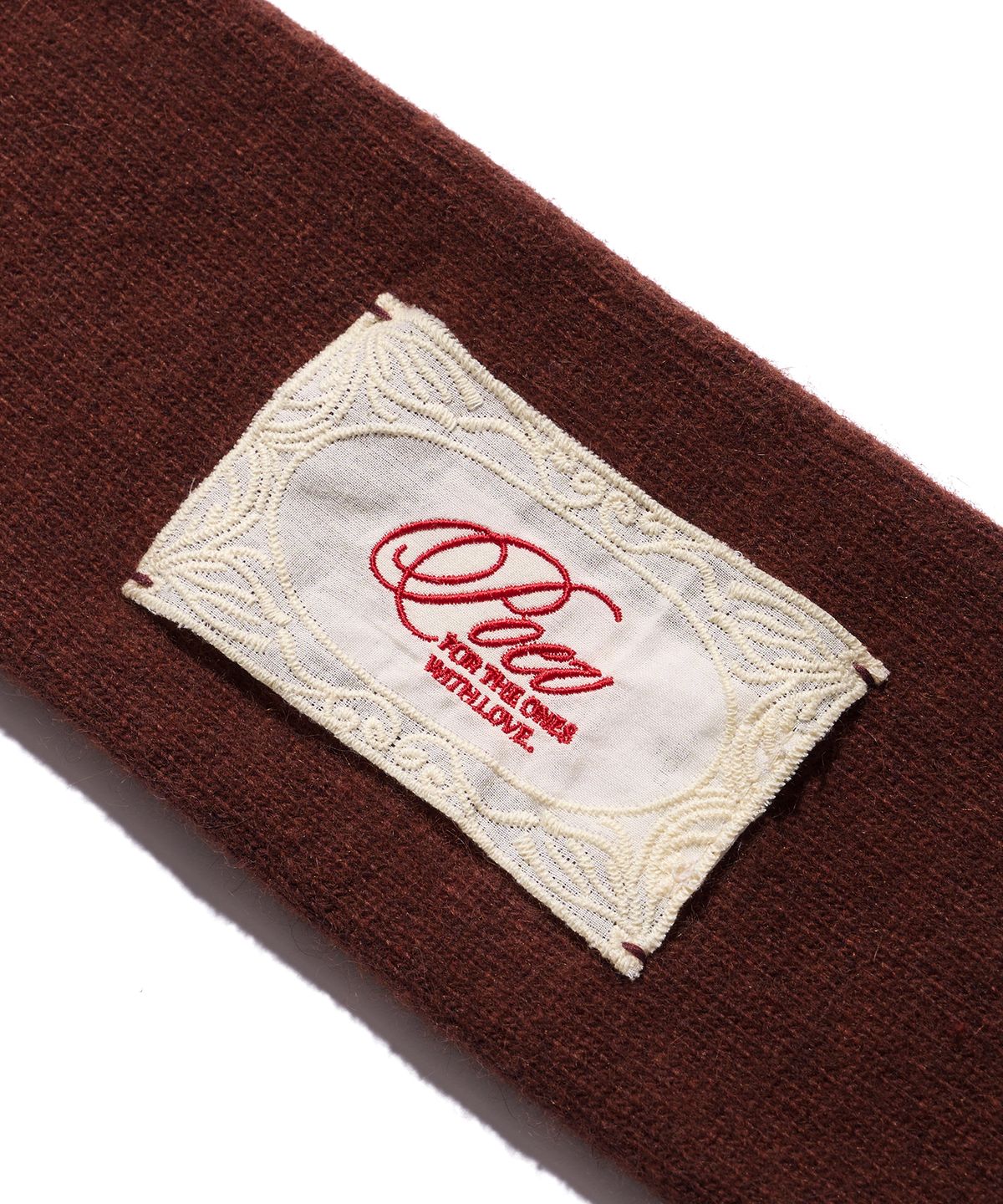 포에브(POEV) Two-way Knitted Hair Band - Brown