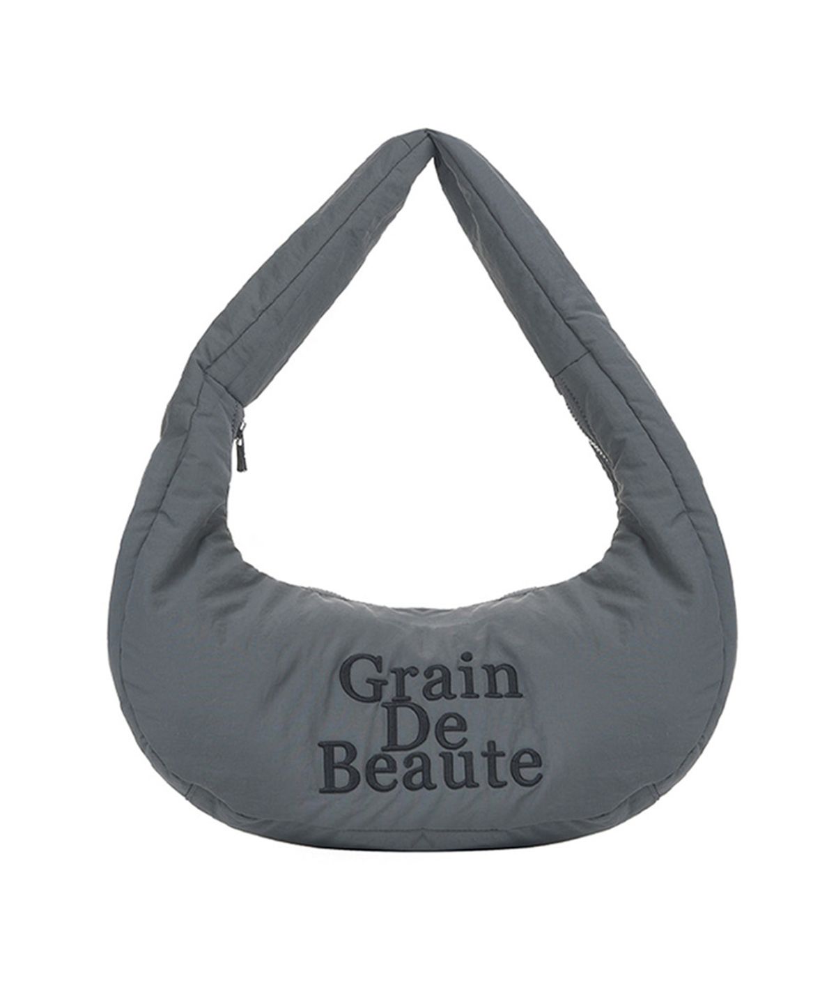 그랭드보떼(GRAIN DE BEAUTE) BORSA HOBO M [Charcoal]