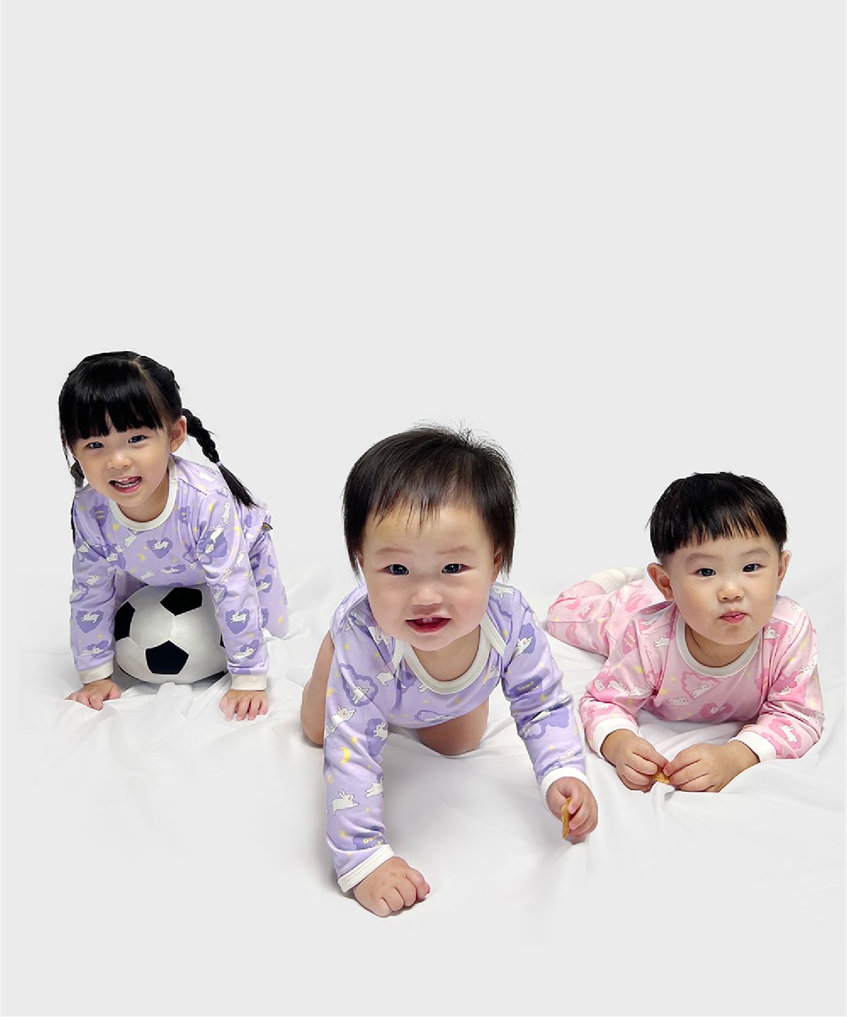 아타마타나(ATAMATANA) 꿈에서 만나 면모달 바디수트 퍼플