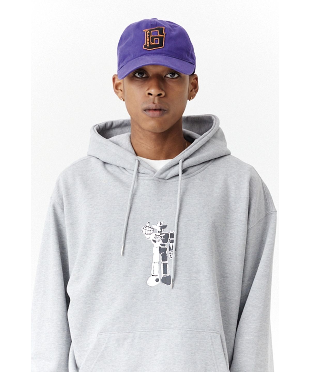 1011갤러리(1011 GALLERY) G Logo Tourist Cap - Purple