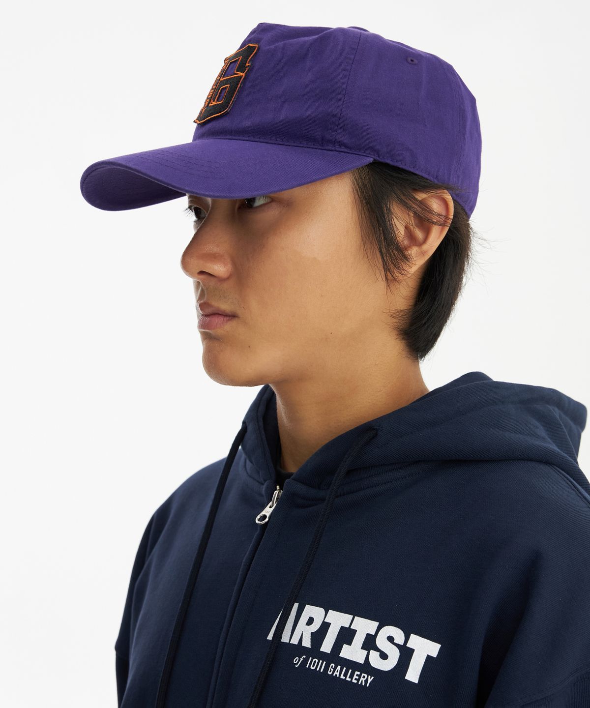 1011갤러리(1011 GALLERY) G Logo Tourist Cap - Purple