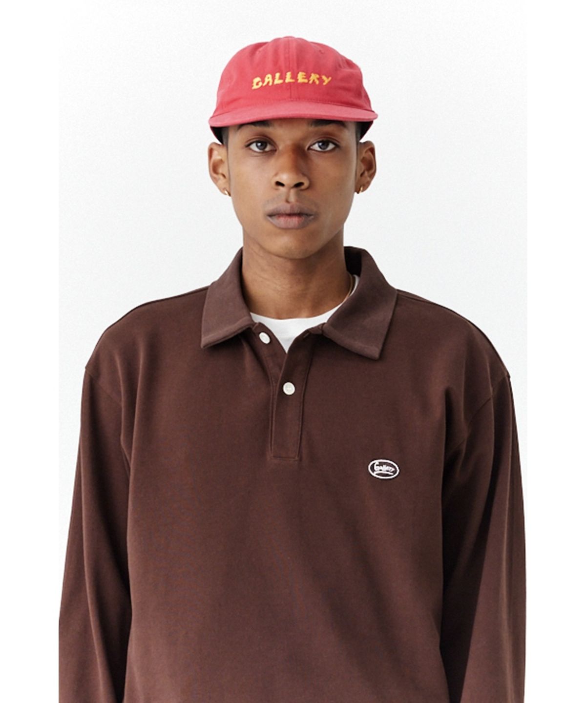 1011갤러리(1011 GALLERY) Flying Gallery Logo Cap - Red