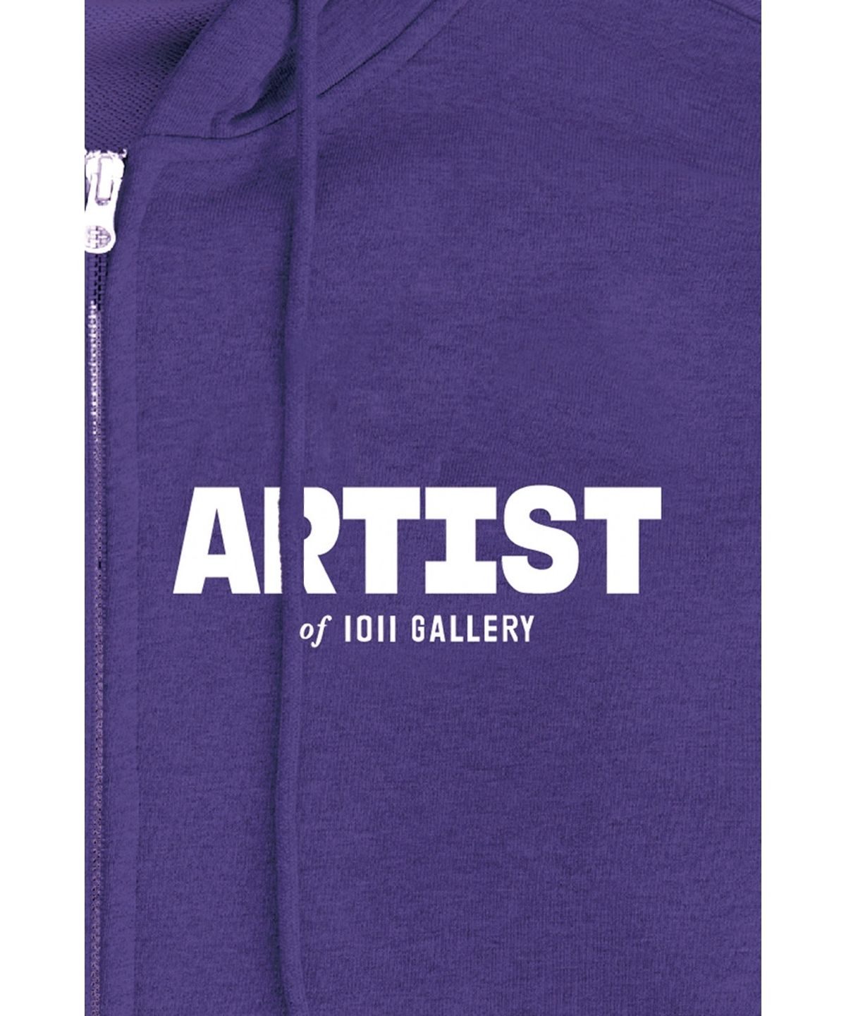 1011갤러리(1011 GALLERY) Artist Hoodie Zip-Up - Purple
