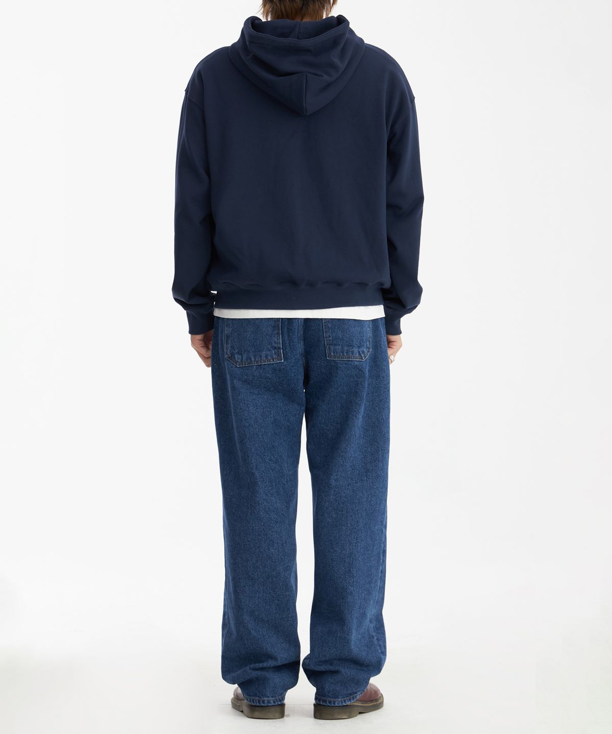 1011갤러리(1011 GALLERY) Artist Hoodie Zip-Up - Navy