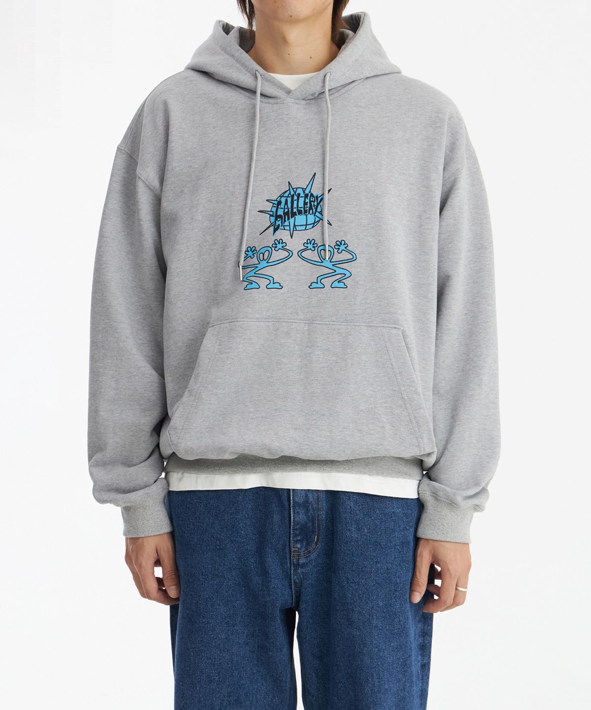 1011갤러리(1011 GALLERY) Disco Disco Hoodie - Grey