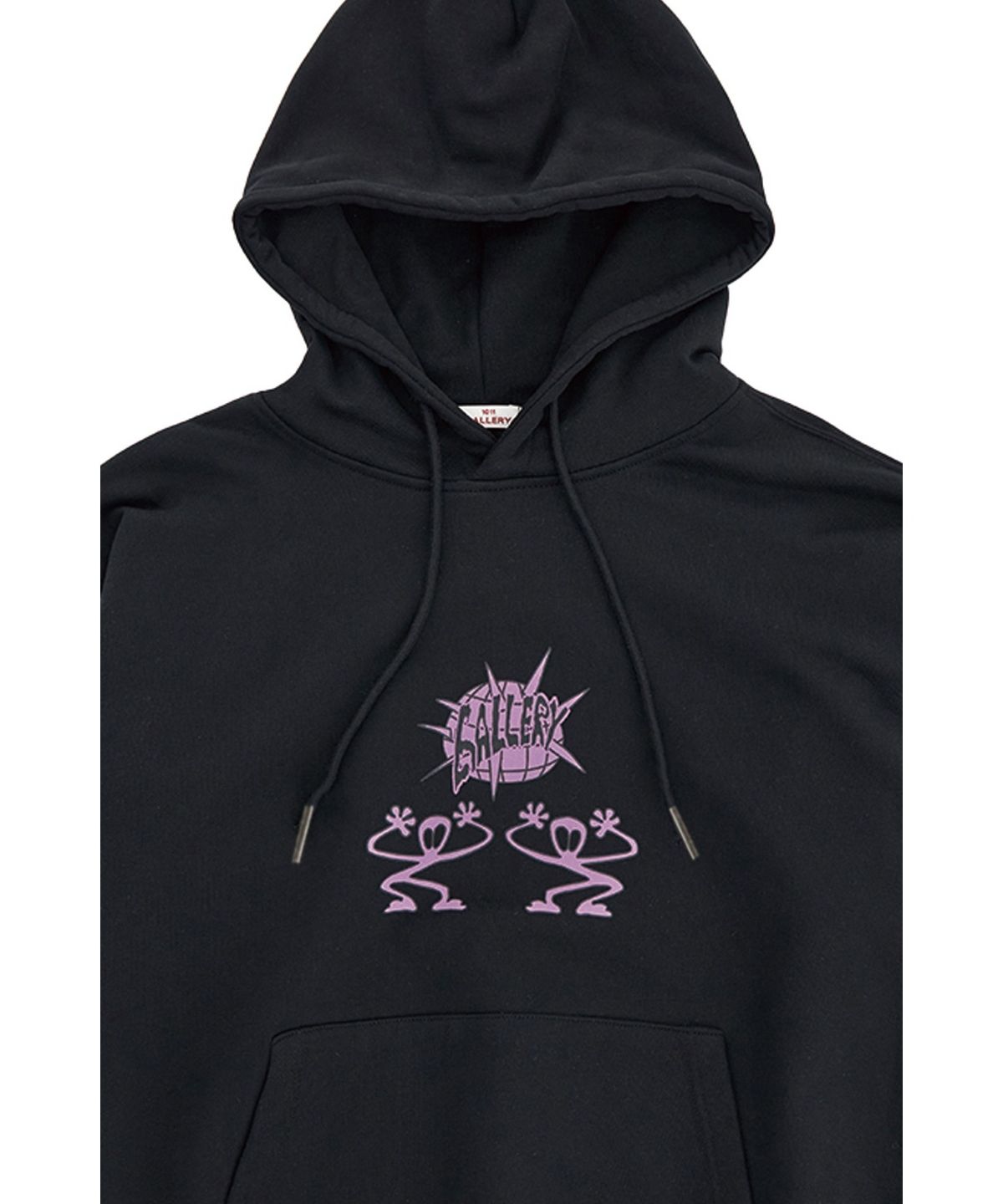 1011갤러리(1011 GALLERY) Disco Disco Hoodie - Black