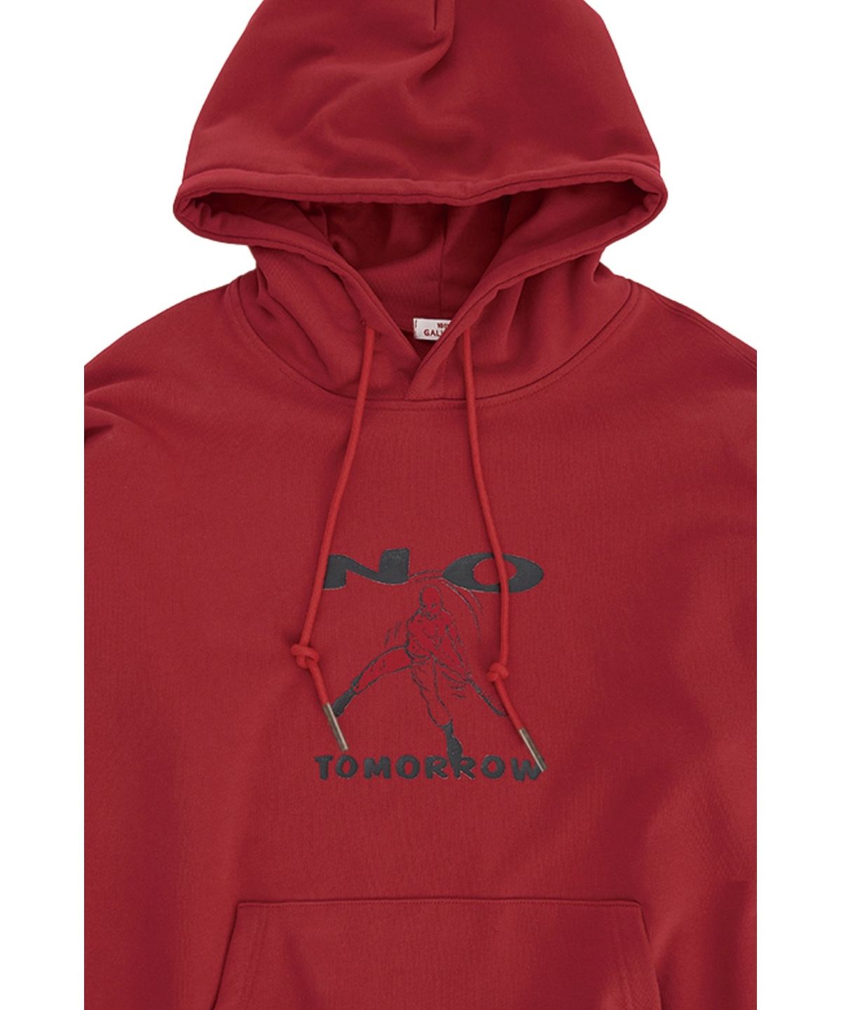 1011갤러리(1011 GALLERY) No Tomorrow Hoodie - Red