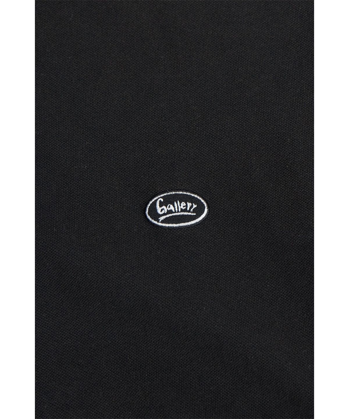 1011갤러리(1011 GALLERY) Gallery Logo PK T-Shirt - Black