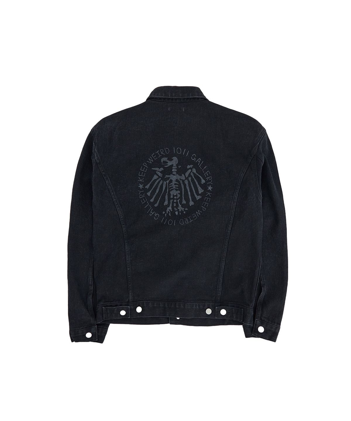 1011갤러리(1011 GALLERY) Denim Jacket - Washed Black