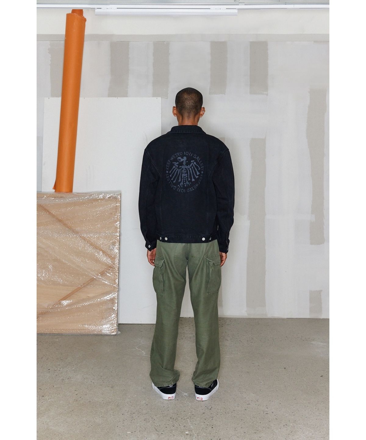 1011갤러리(1011 GALLERY) Denim Jacket - Washed Black