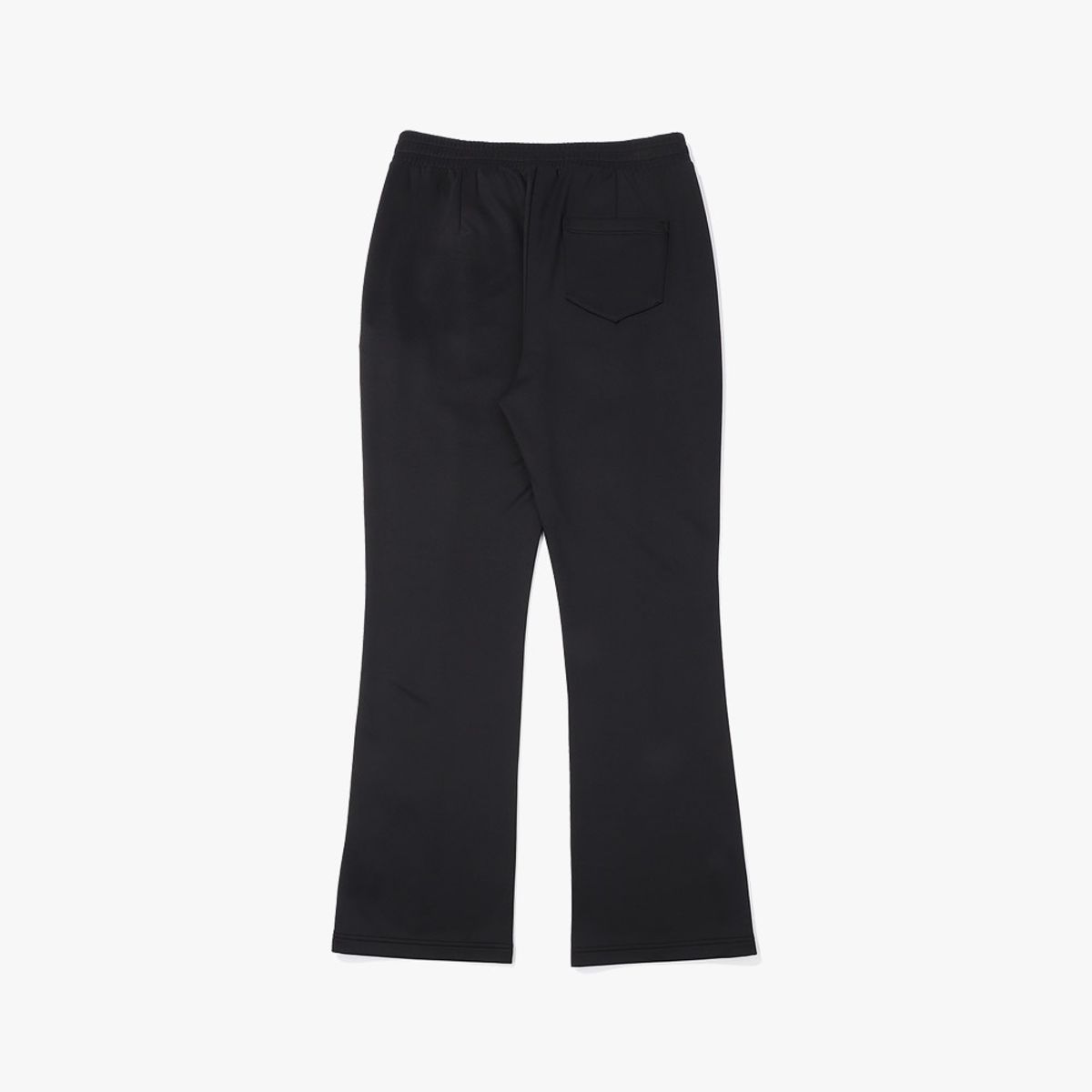 디아도라(diadora) 테니크 웜업 부츠컷 팬츠 우먼 BLACK