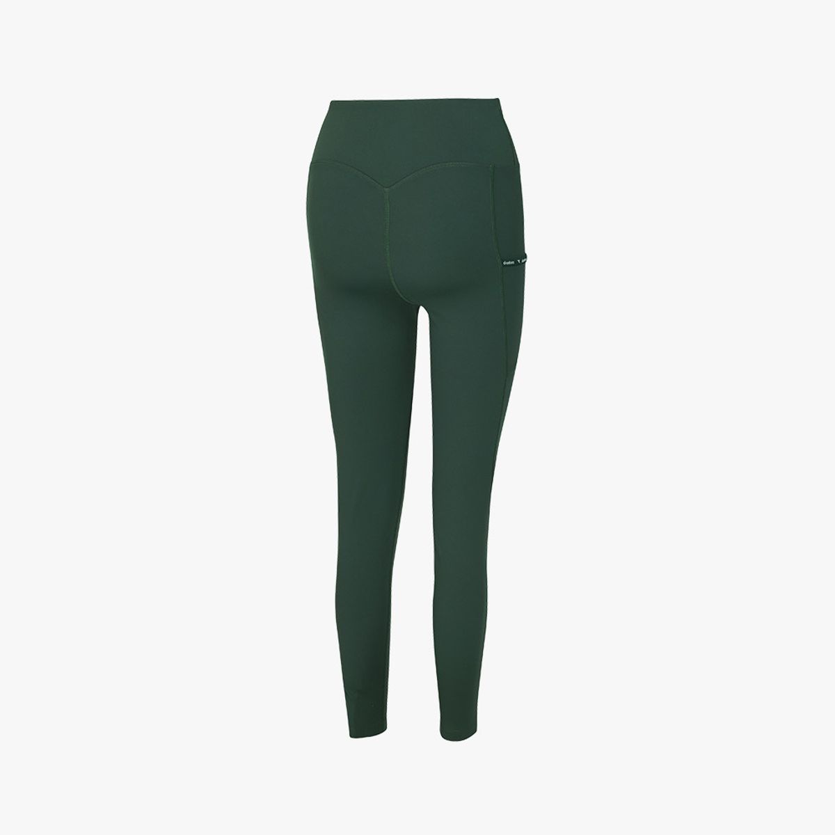 디아도라(diadora) 듀얼 포켓 기모 레깅스 우먼 GREEN
