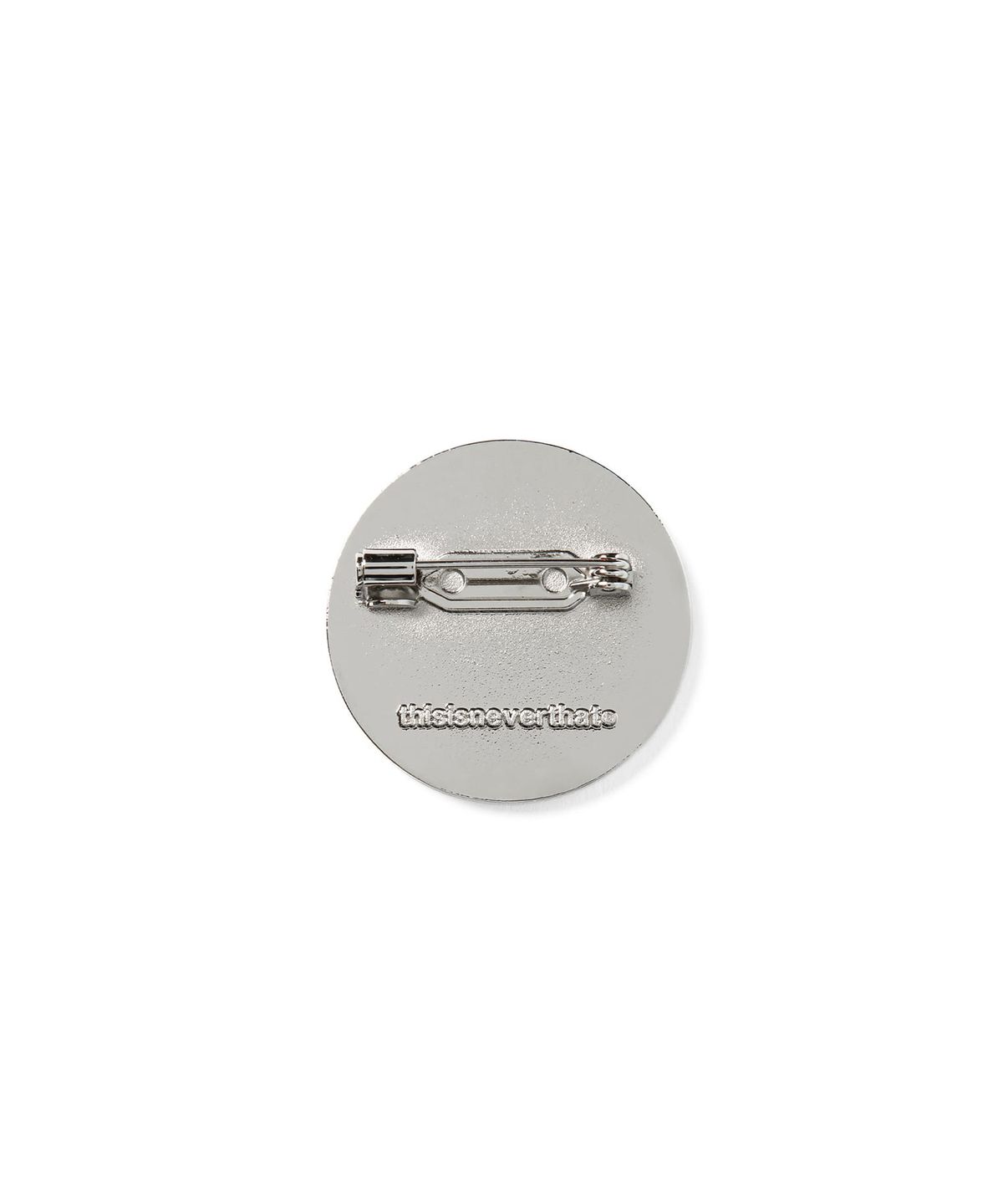 디스이즈네버댓(THISISNEVERTHAT) Fortuna N-Logo Pin Silver