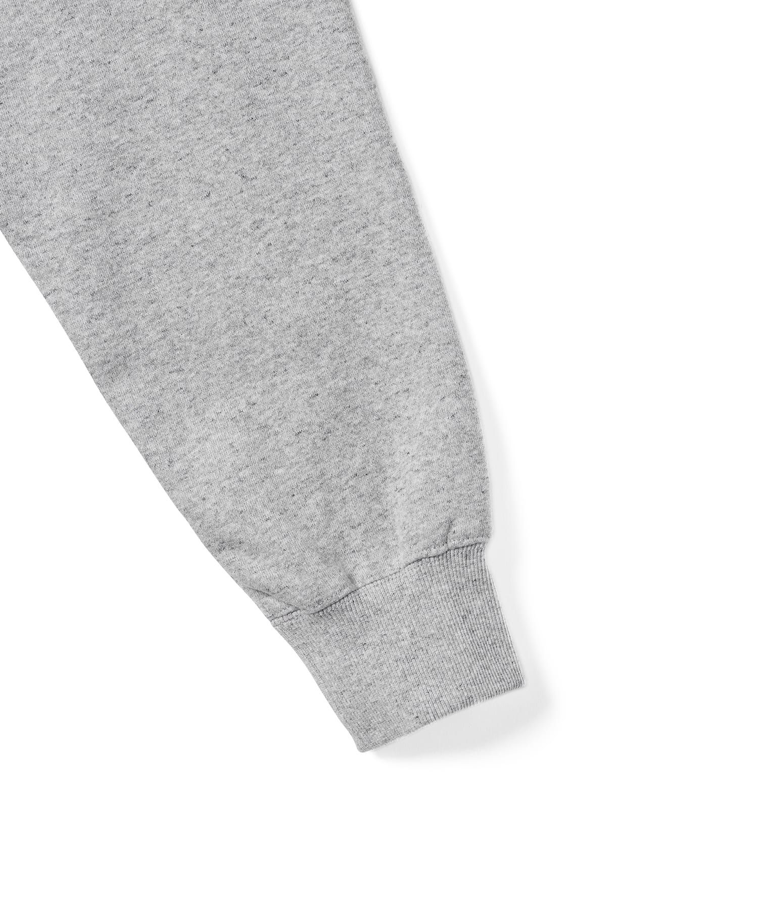 MUSINSA | thisisneverthat® Script Label Crewneck Heather Grey