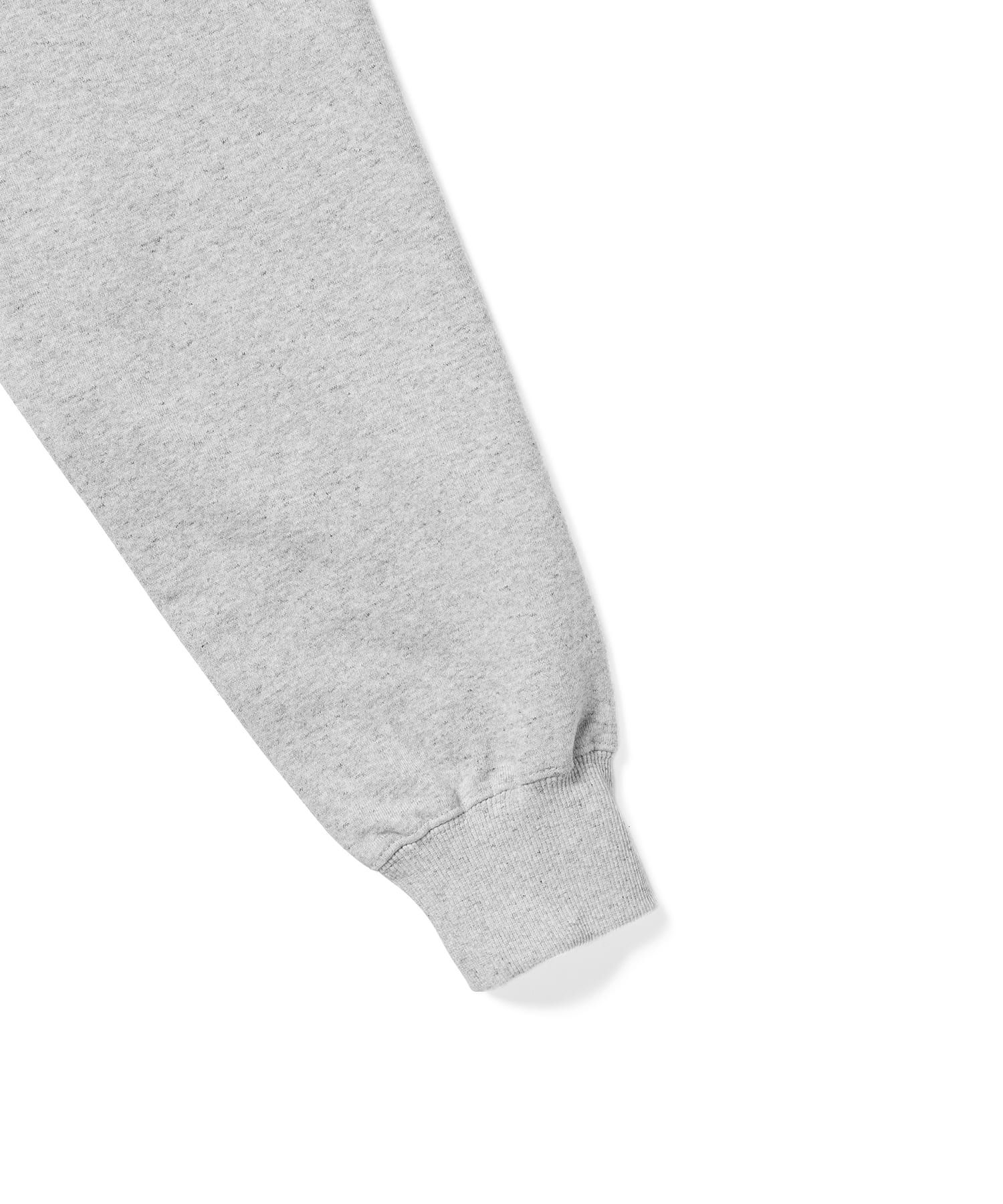 MUSINSA | thisisneverthat Scrap Applique Hoodie Heather Grey