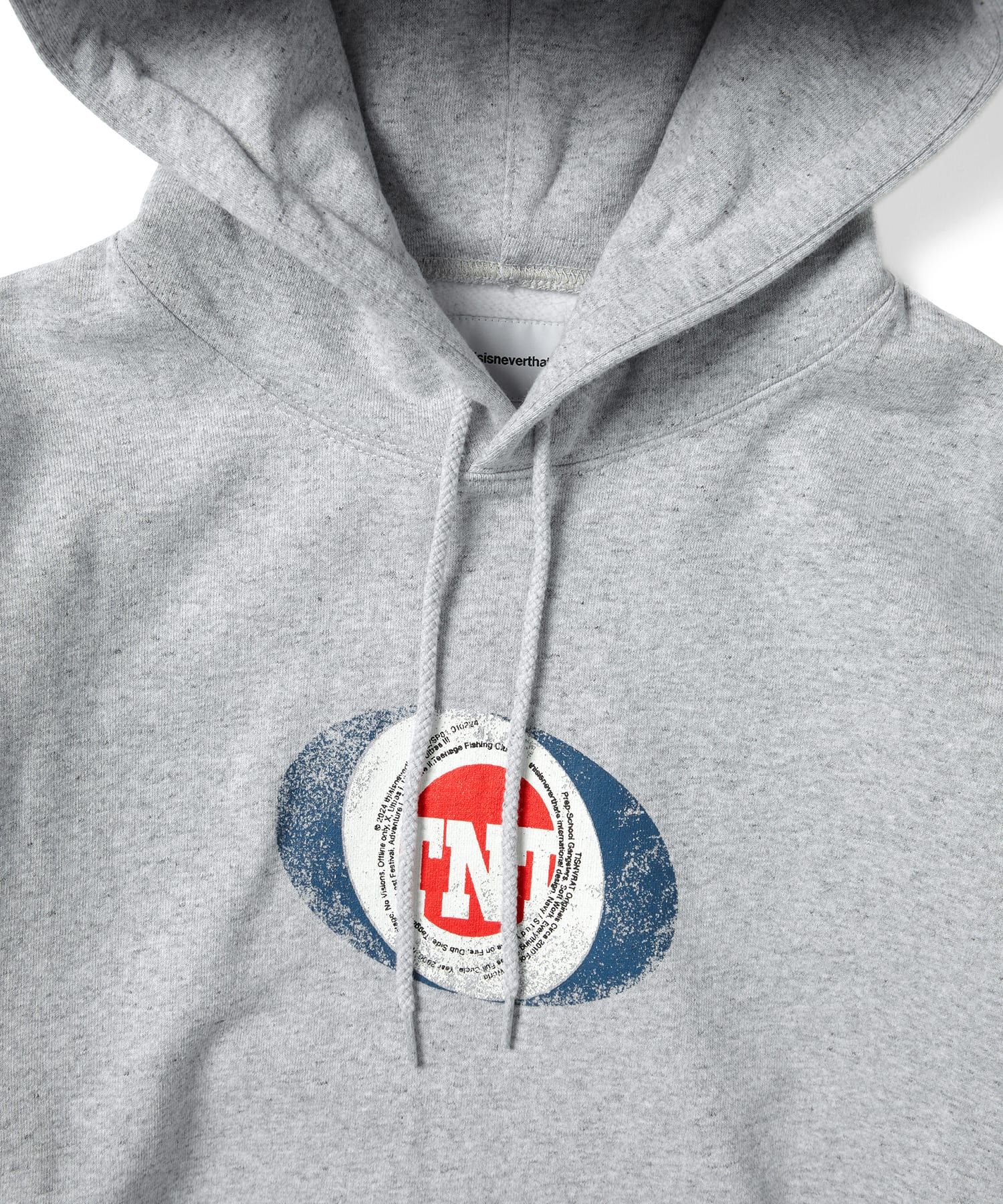 【THISISNEVERTHAT】TNT Oval Hoodie Heather Grey MUSINSA | thisisneverthat TNT Oval Hoodie Heather Grey