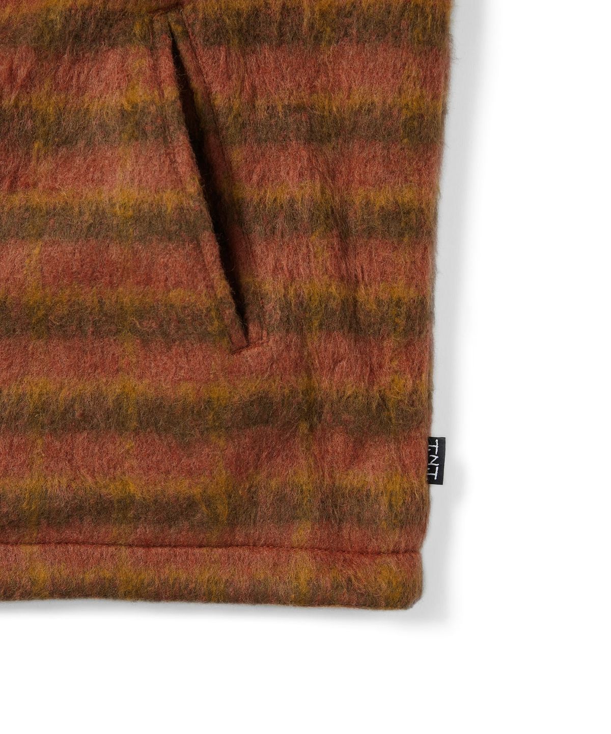 디스이즈네버댓(THISISNEVERTHAT) Brushed Wool Check Jacket Pink