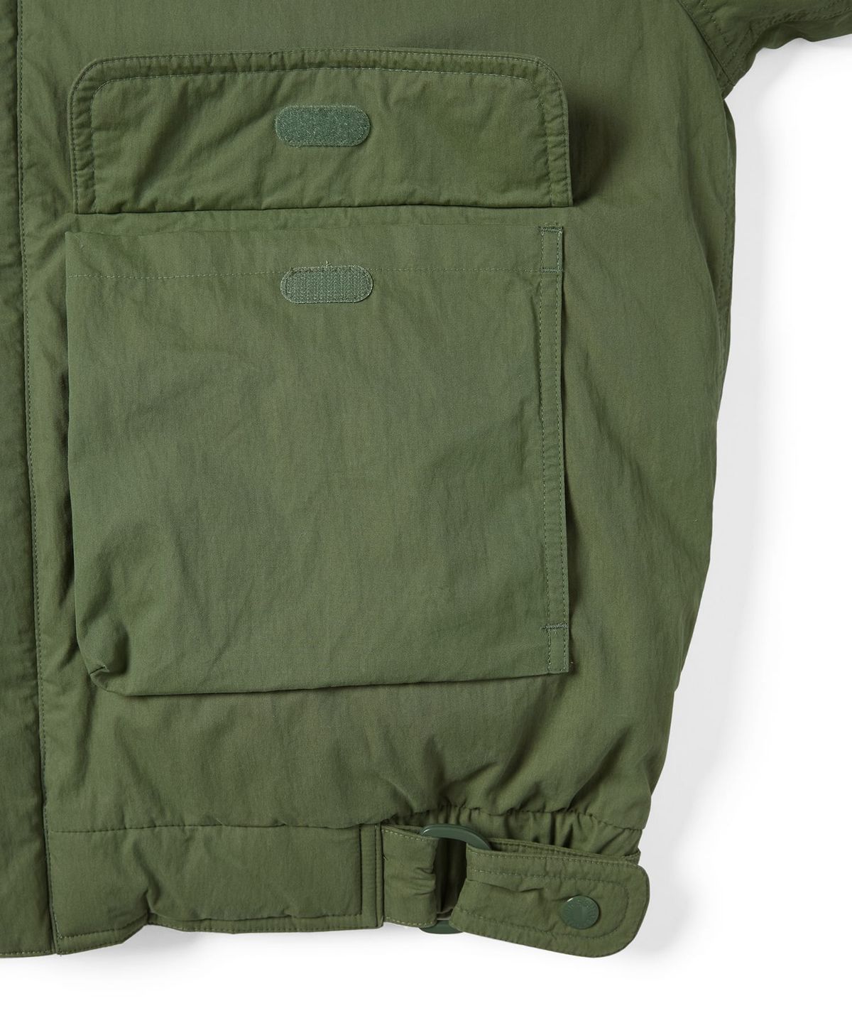 디스이즈네버댓(THISISNEVERTHAT) Multi Pocket Down Jacket Green