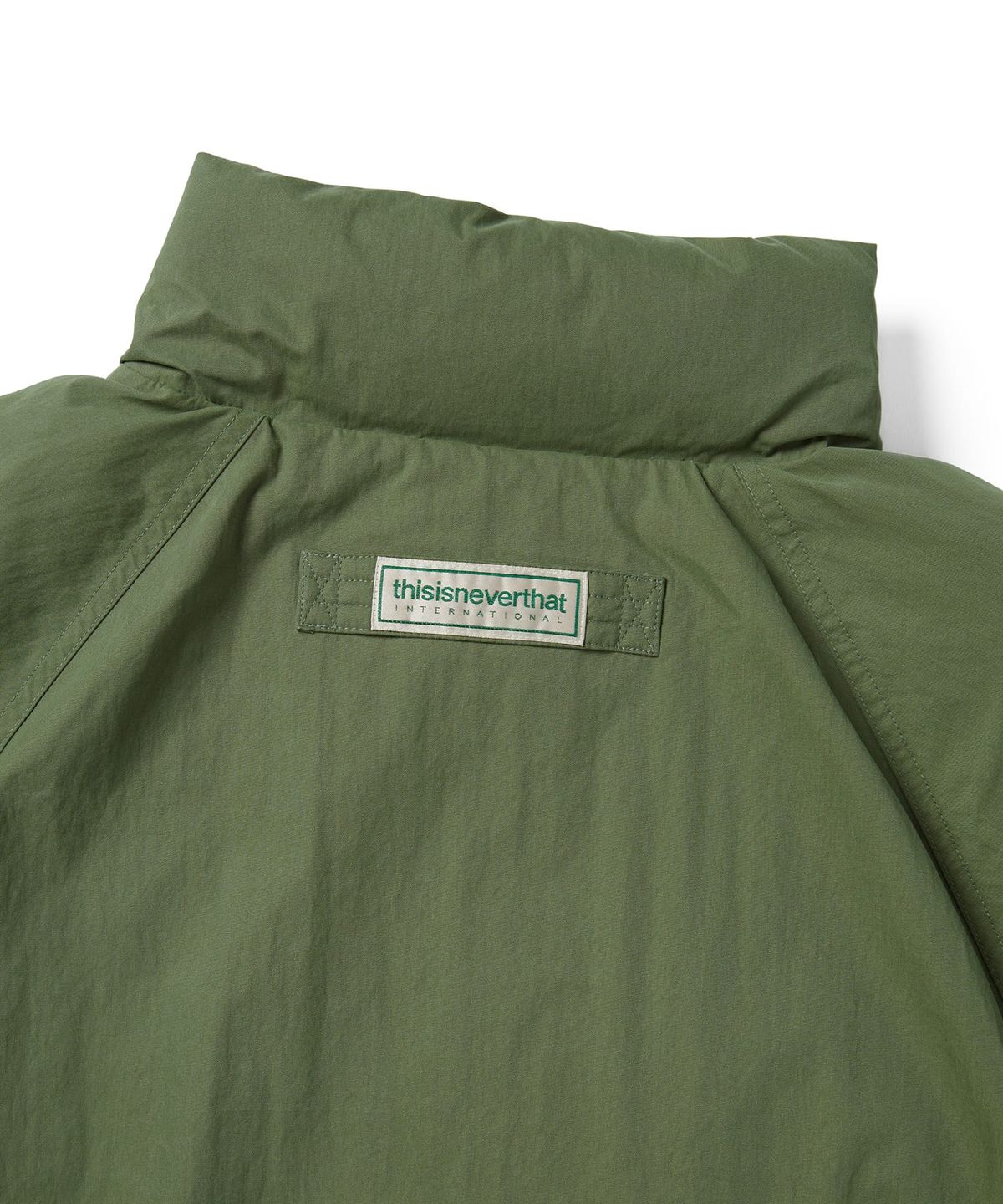 디스이즈네버댓(THISISNEVERTHAT) Multi Pocket Down Jacket Green