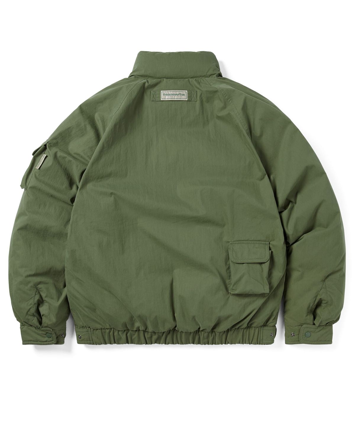 디스이즈네버댓(THISISNEVERTHAT) Multi Pocket Down Jacket Green